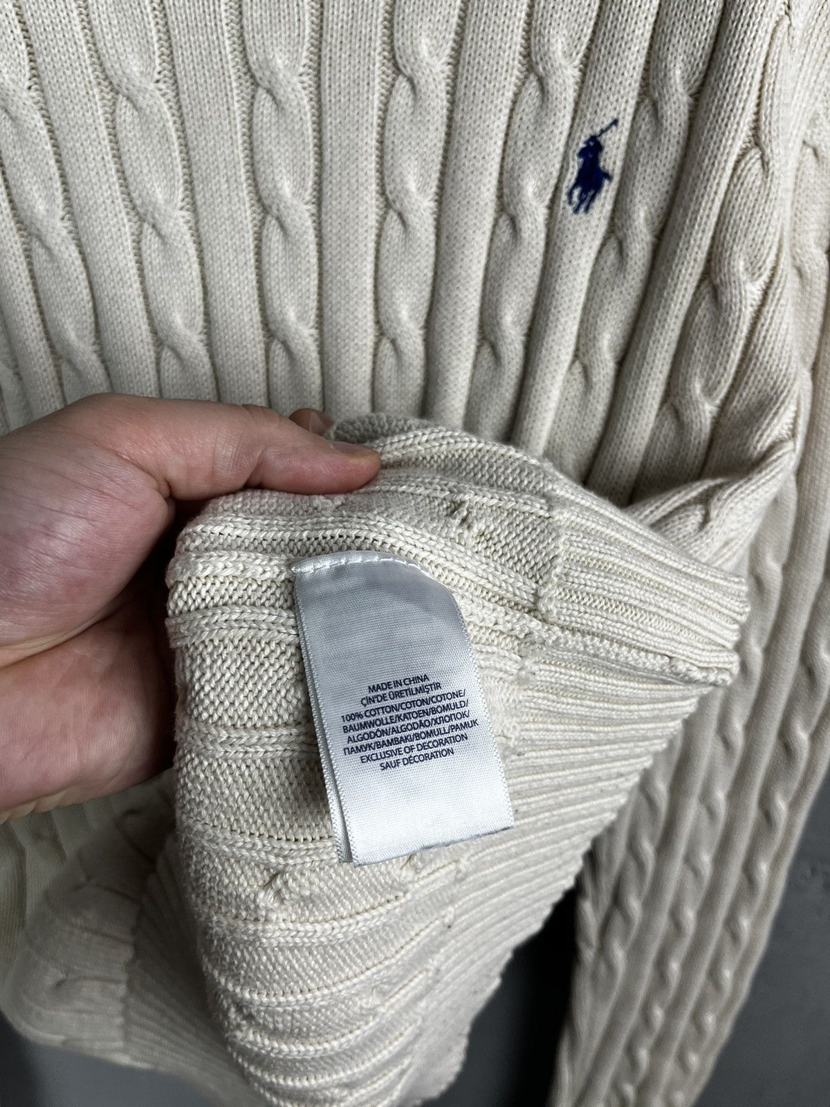 Polo Ralph Lauren × Ralph Lauren × Vintage Ralph Lauren knit sweater Size US XL / EU 56 / 4 - 7 Thumbnail