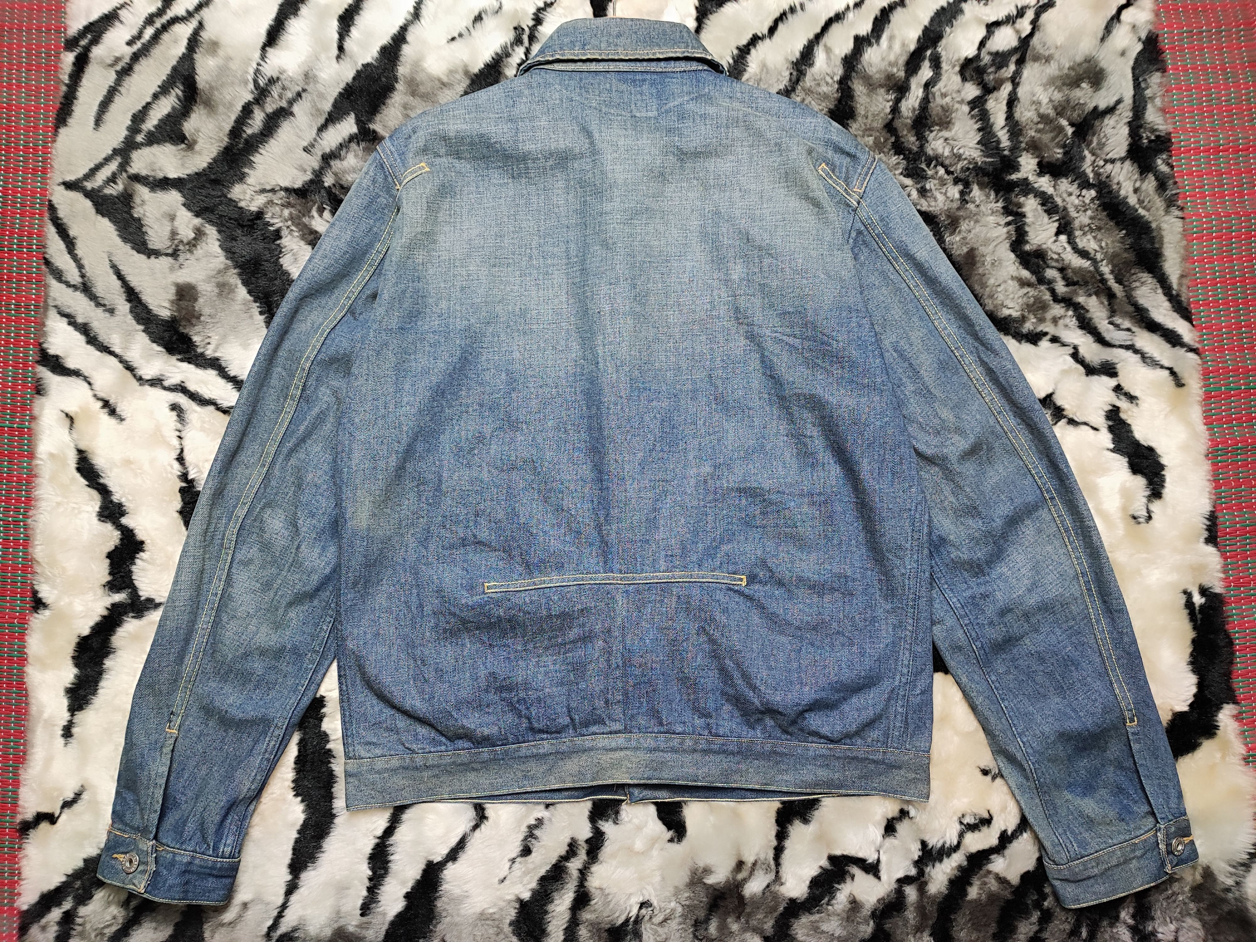 Diesel Vintage 90s Diesel Denim Jacket Button Trucker Jacket Medium Size US M / EU 48-50 / 2 - 18 Thumbnail