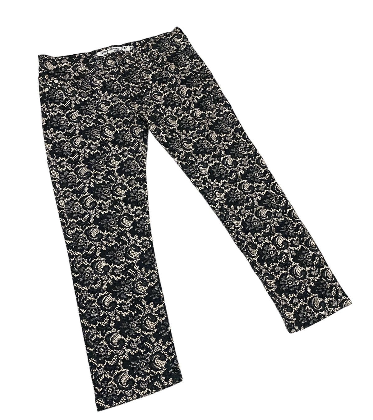 Alexander McQueen 🔥🔥💰💰Alexander Mcqueen MCQ Cropped Jean Skinny Size 29" - 5 Thumbnail
