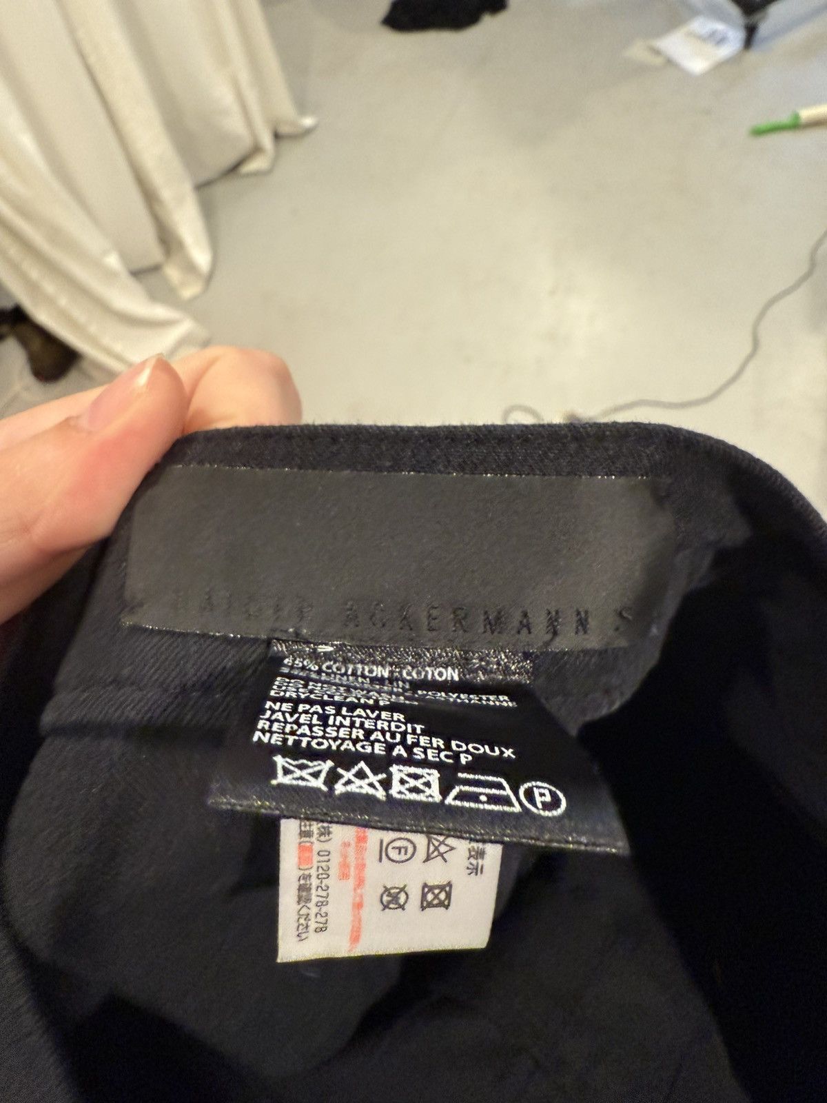Haider Ackermann Haider Ackermann 5 pocket jeans Black S 34 Size US 34 / EU 50 - 4 Thumbnail