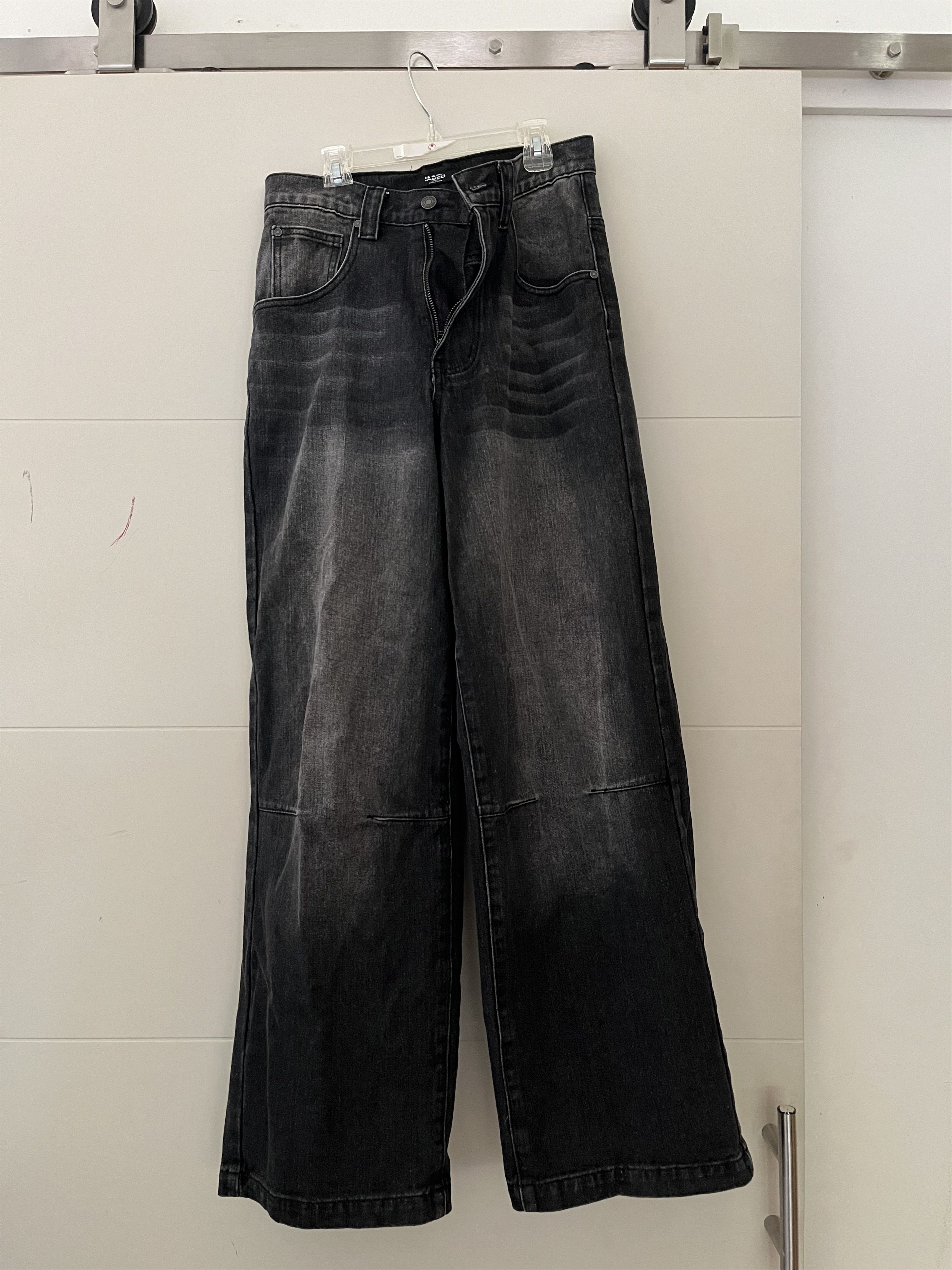 Jaded London Washed Black Colossus Jeans | Grailed