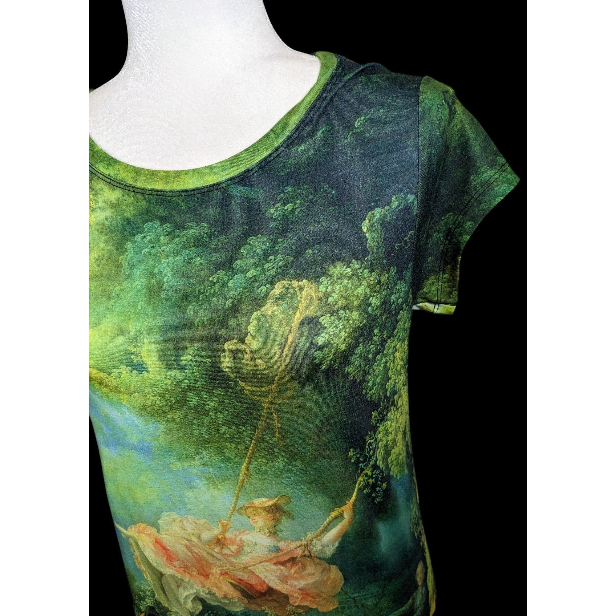 Other Cacofonia Milano The Swing Art Print Shirt Size Medium Size M / US 6-8 / IT 42-44 - 4 Thumbnail