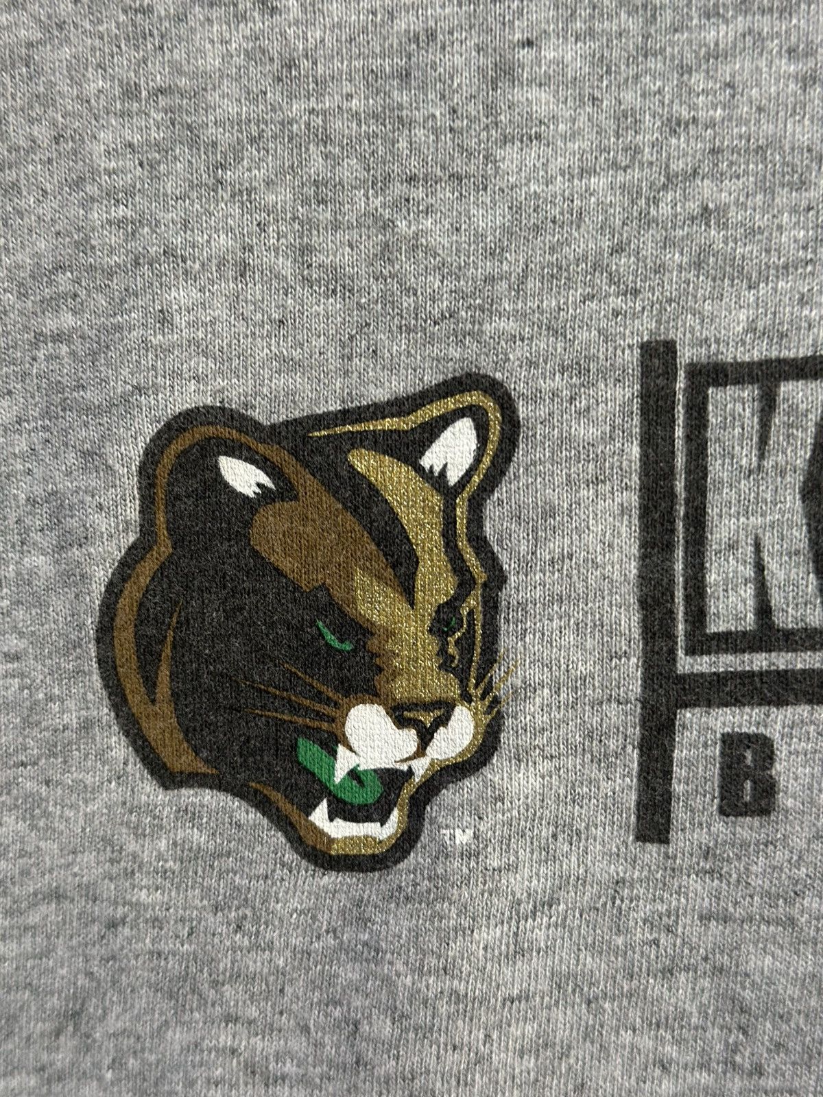 MLB × Nike × Vintage Vintage Nike KaneCounty Cougar Baseball Faded Tee Size US XL / EU 56 / 4 - 3 Thumbnail