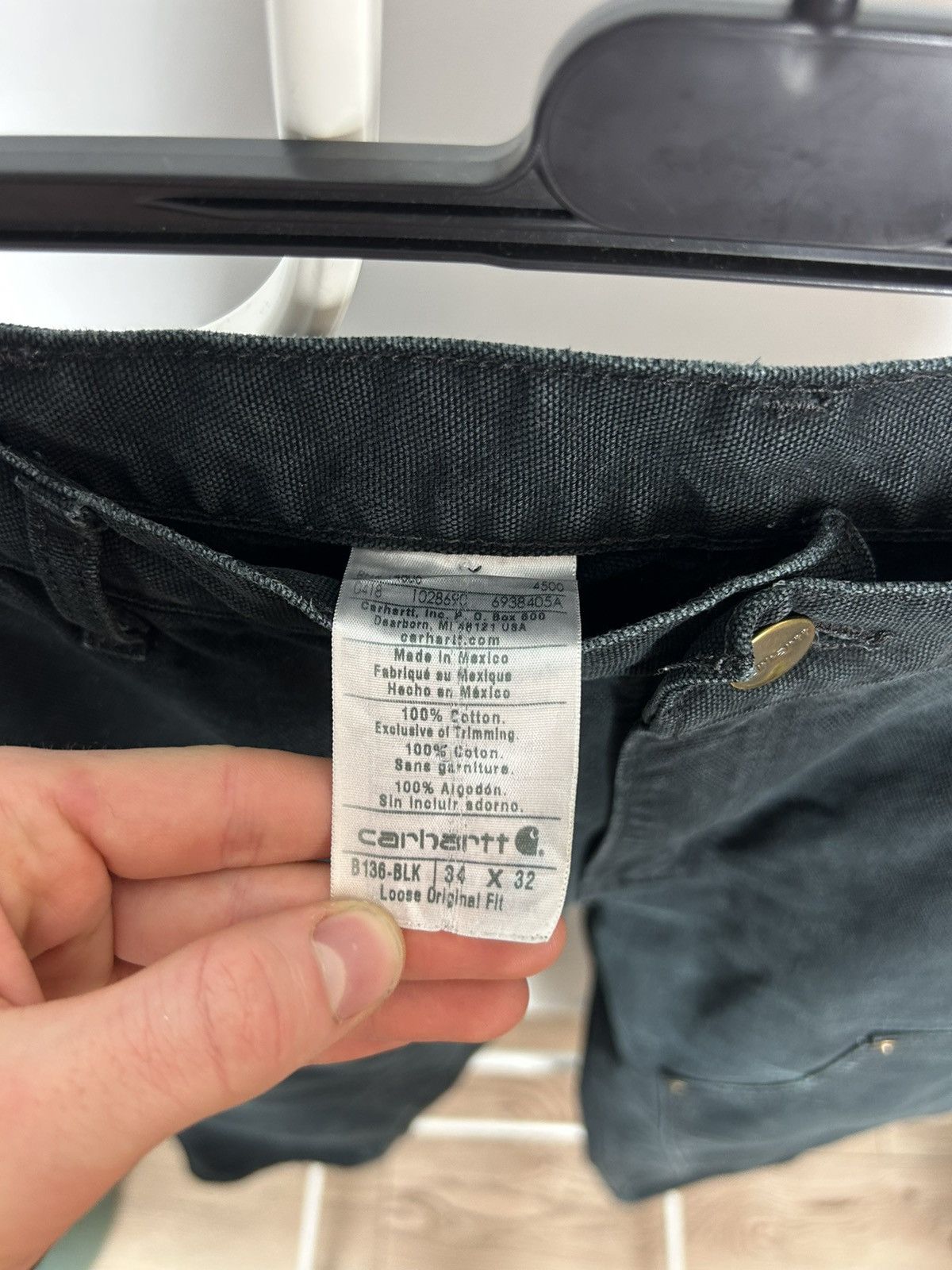 Carhartt × Vintage Distressed Carhartt Double Knee denim Size US 34 / EU 50 - 13 Thumbnail