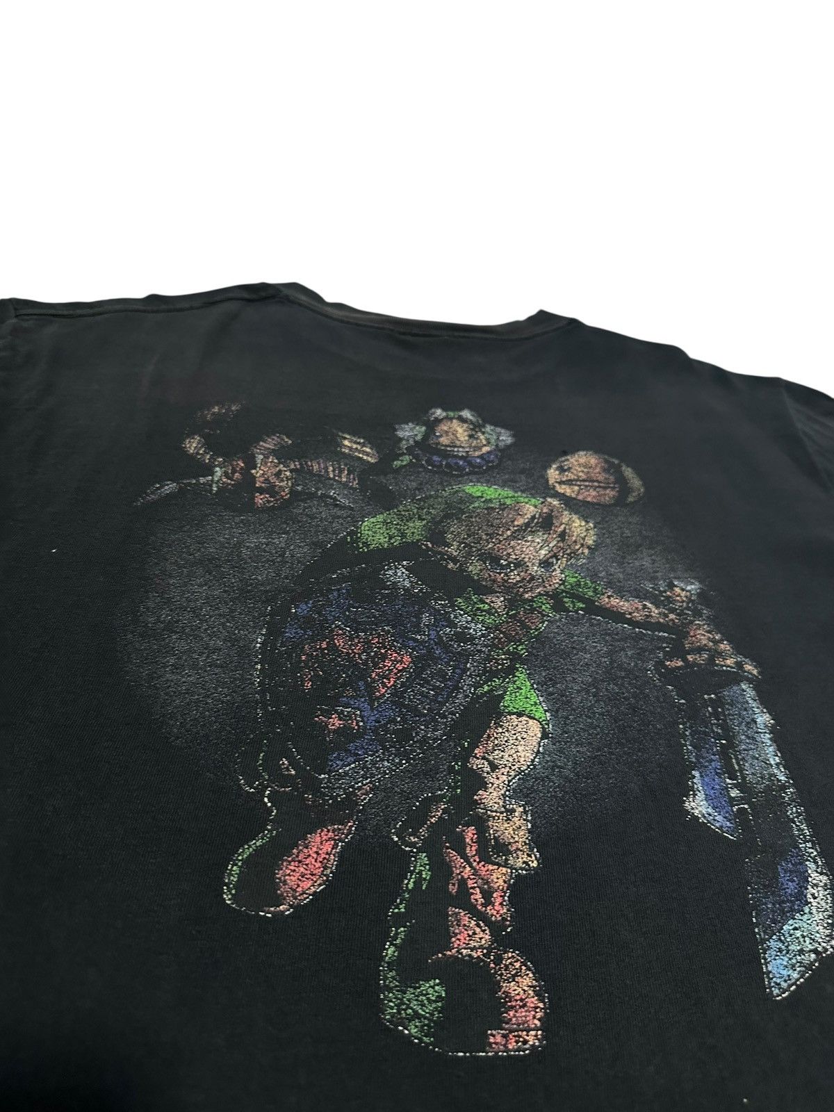 Vintage Vintage 90’s Zelda Majoras Mask T Shirt Size US L / EU 52-54 / 3 - 10 Thumbnail