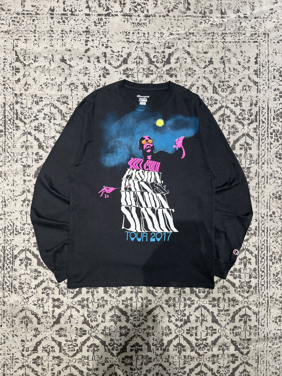 Kid Cudi × Virgil Abloh Champion “ Passion,Pain & Demon Slayin’ “ Tour 2017 Size US L / EU 52-54 / 3 - 2 Thumbnail
