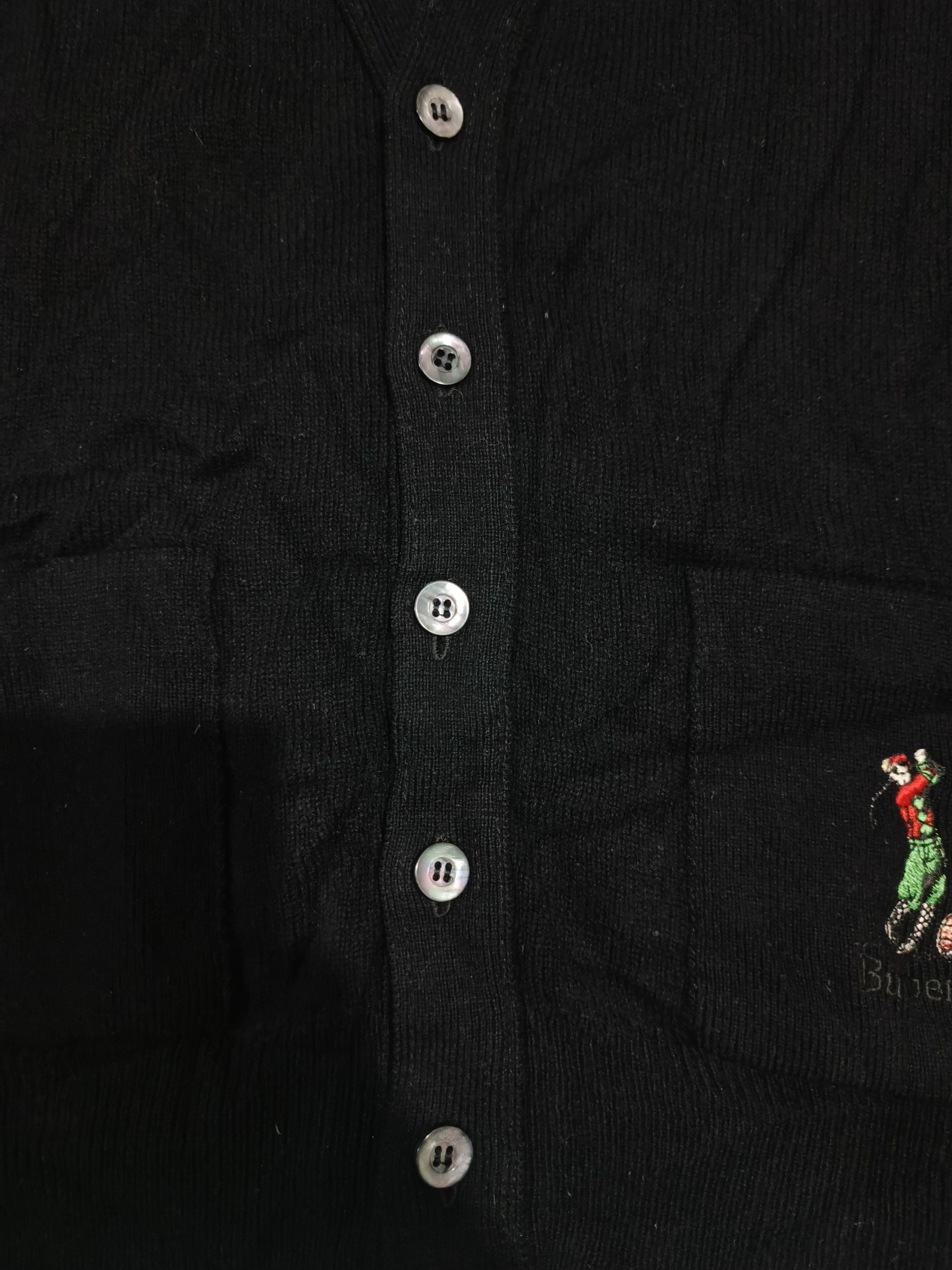 Burberry Vintage Burberrys golf wool cardigan Size US L / EU 52-54 / 3 - 2 Thumbnail