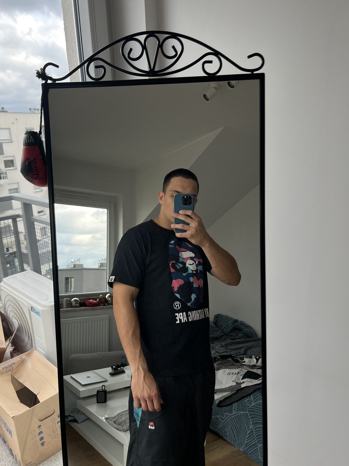 Bape BAPE CAMO HEAD COLLEGE TEE Size US M / EU 48-50 / 2 - 3 Thumbnail