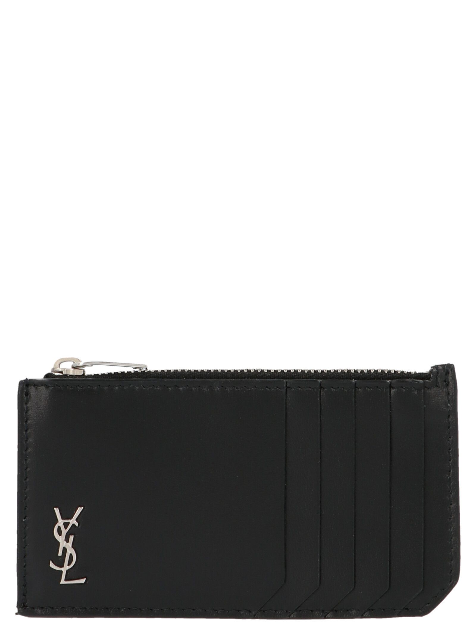 Saint Laurent Paris 'Tiny Monogram' Cardholder Size ONE SIZE - 1 Thumbnail