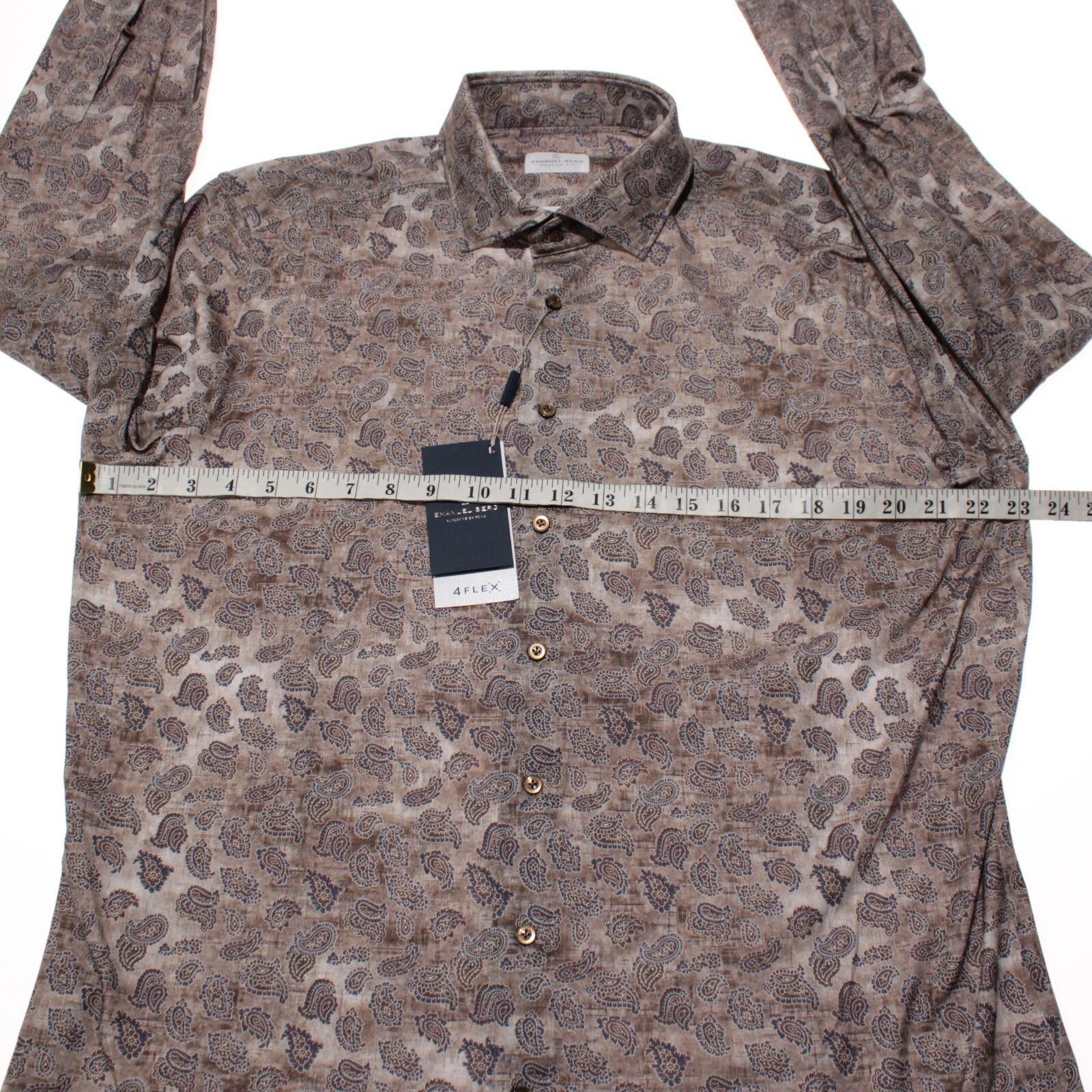 Other Emanuel Berg New with tags Shirt Size XL US In Brown Size US XL / EU 56 / 4 - 4 Thumbnail
