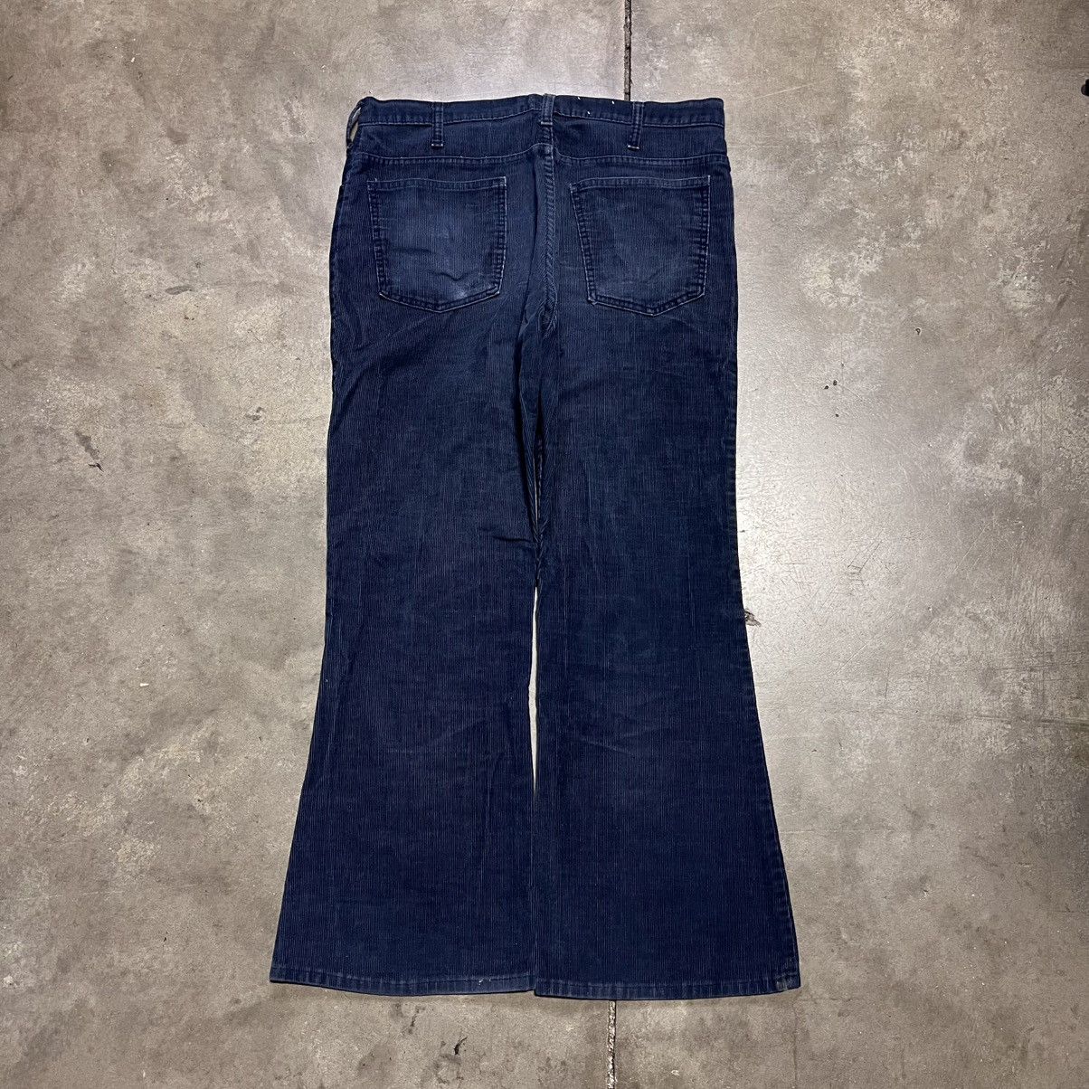 JCPenney Vintage 70s Plain Pockets Flare Boot Cut Corduroy Pants USA Size US 36 / EU 52 - 8 Thumbnail