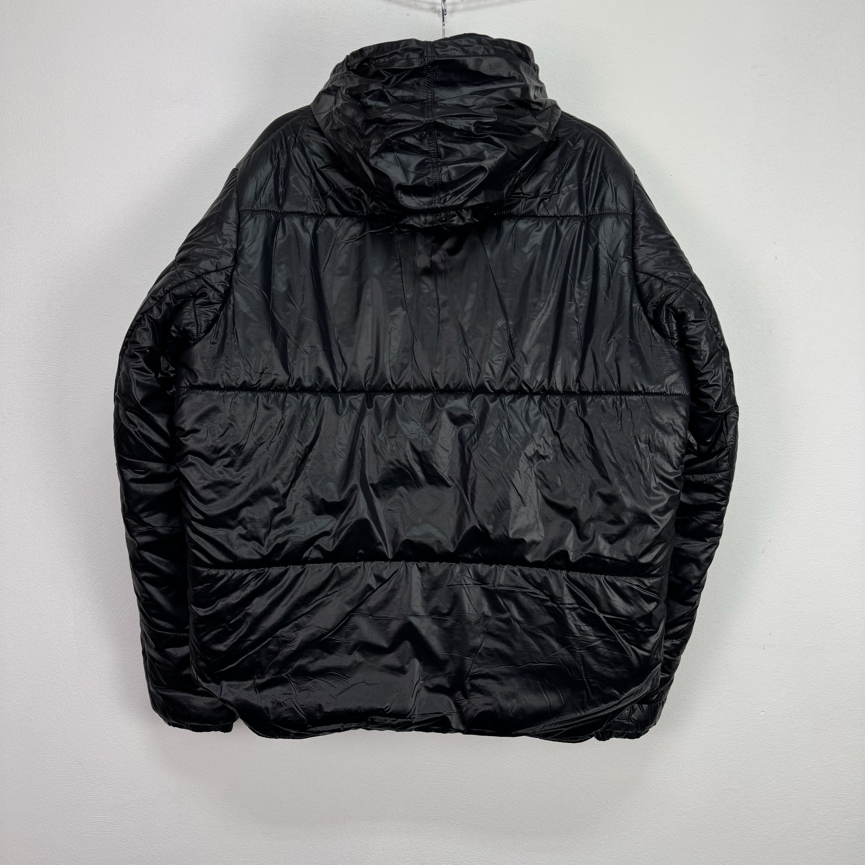 Adidas × Y-3 × Yohji Yamamoto ADIDAS Y-3 YOHJI YAMAMOTO HOODED DOWN BLACK METALLIC JACKET Size US XL / EU 56 / 4 - 3 Thumbnail