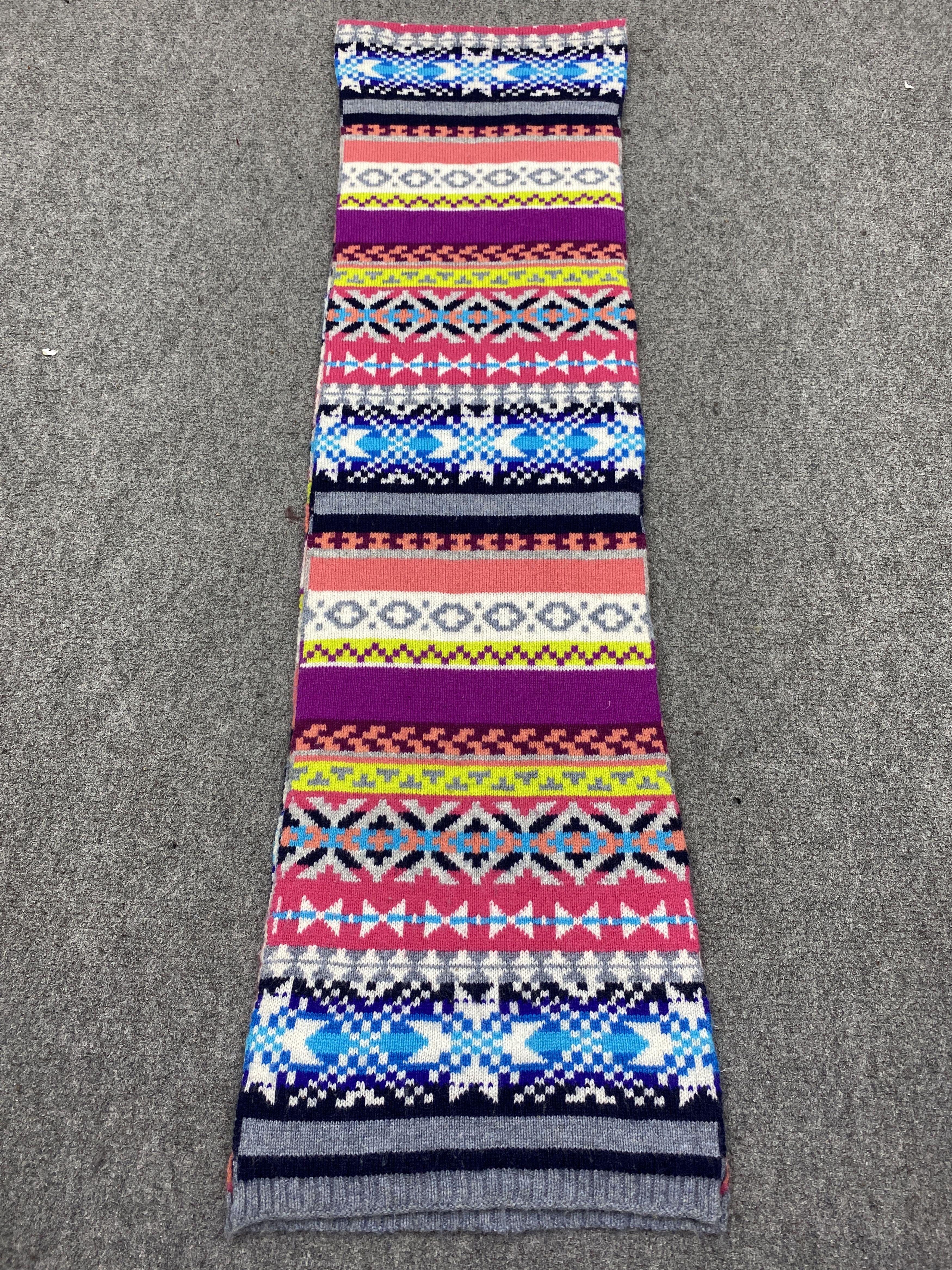Japanese Brand Japanese Brand Multicolor Scarf / Muffler / Neckwear SC0329 Size ONE SIZE - 3 Thumbnail