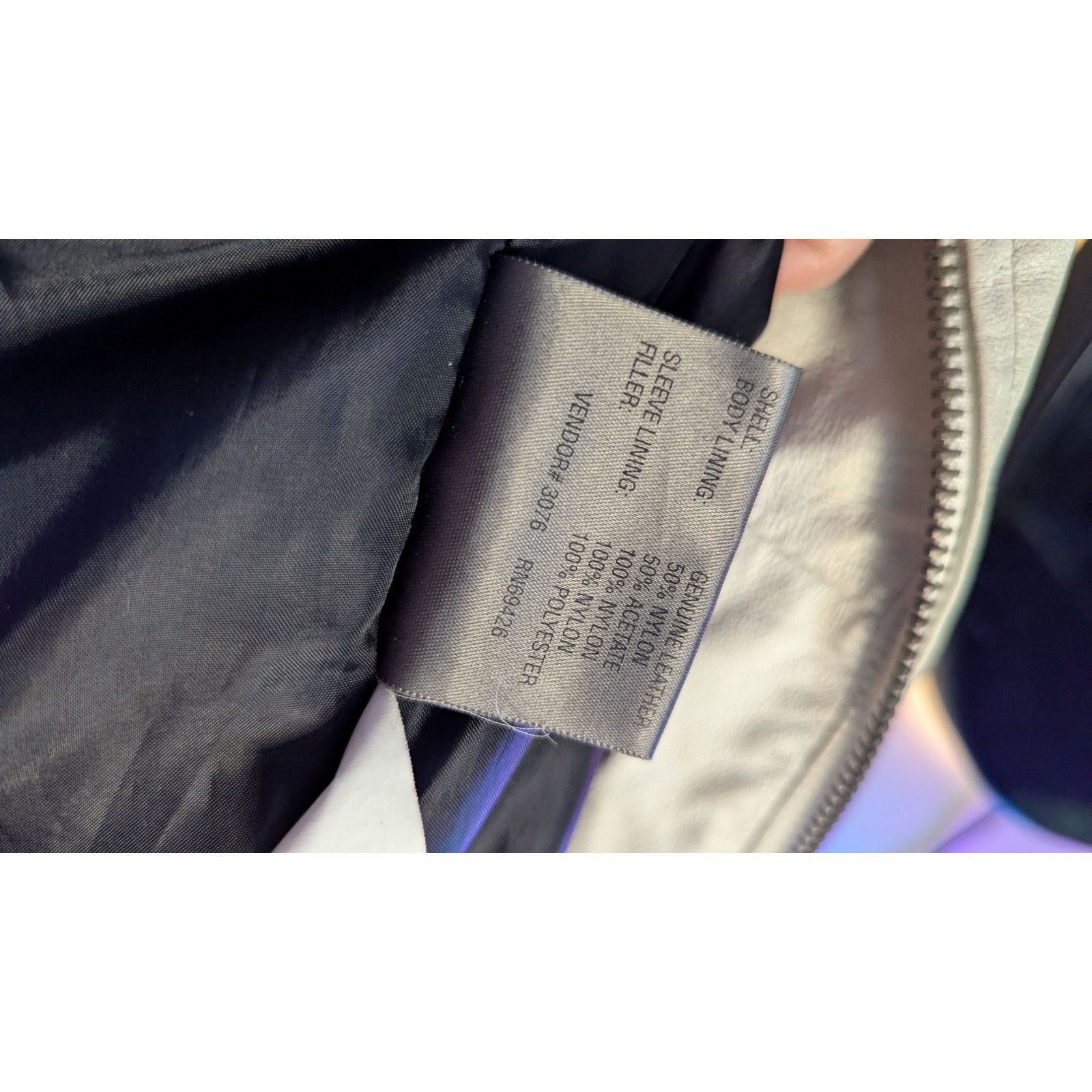 Wilsons Leather Vintage Wilson's Leather Genuine Leather Moto Jacket L Size US L / EU 52-54 / 3 - 7 Thumbnail