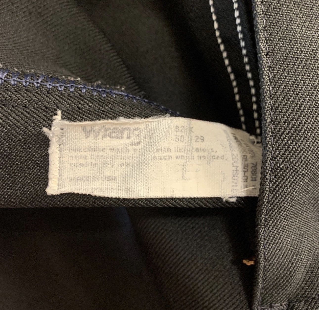 Wrangler Vtg Wrangler Pant Mens 36x27 Black Bootcut Polyester Western Size US 36 / EU 52 - 7 Thumbnail