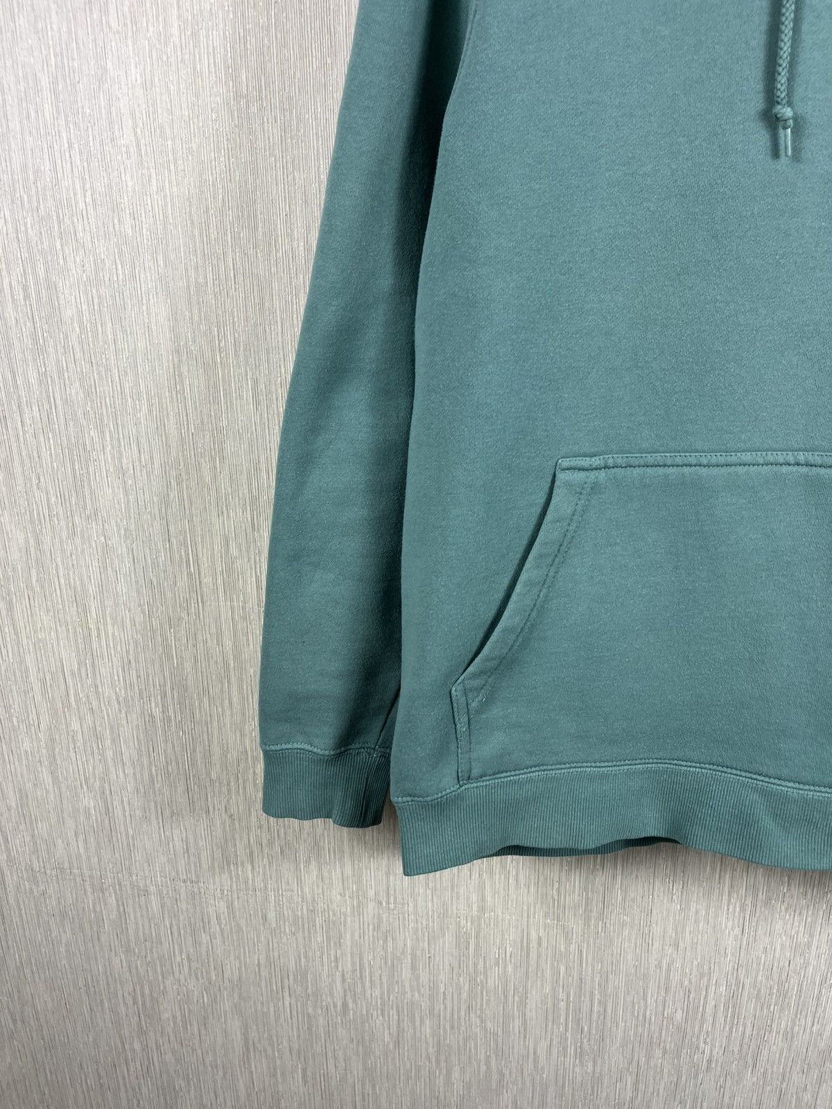 Stussy × Vintage Vintage Stussy basic y2k hoodie sweatshirt sea green rare Size US S / EU 44-46 / 1 - 7 Thumbnail