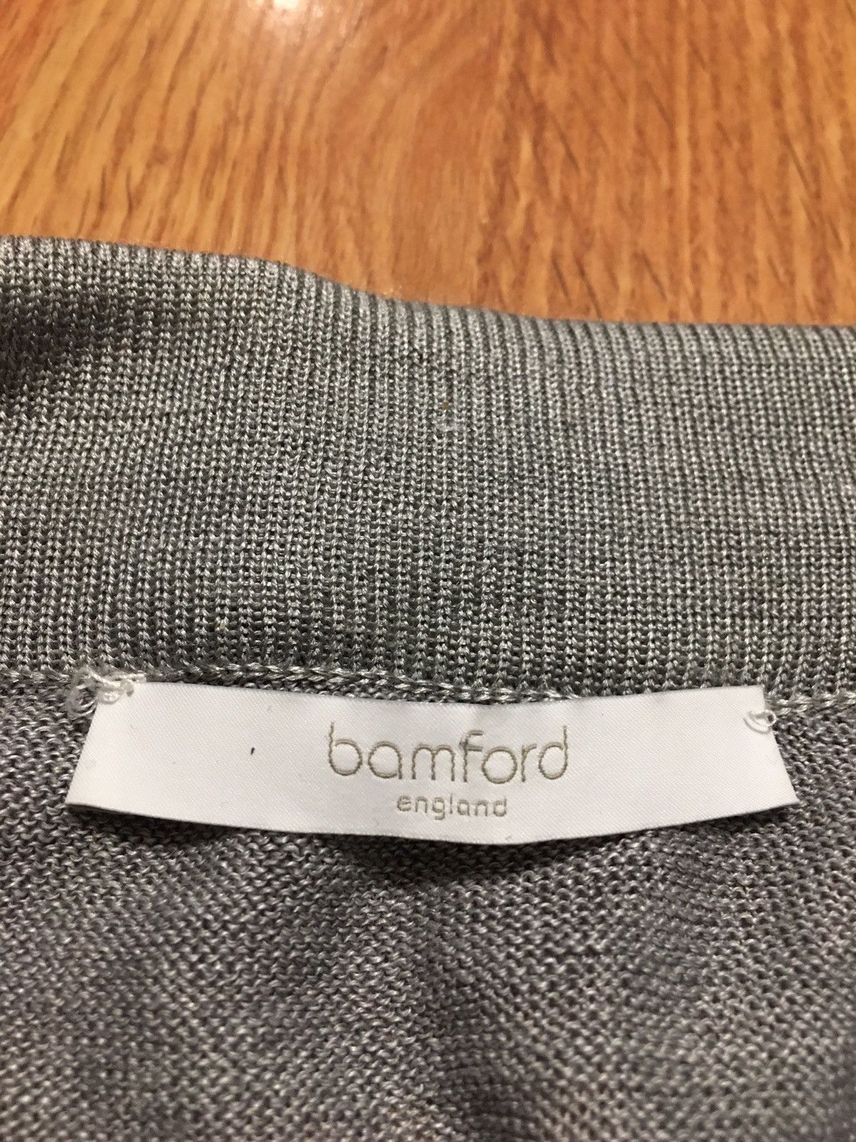 Bamford BAMFORD England Linen Silk Grey Maxi Skirt Size L Size 30" / US 8 / IT 44 - 11 Thumbnail