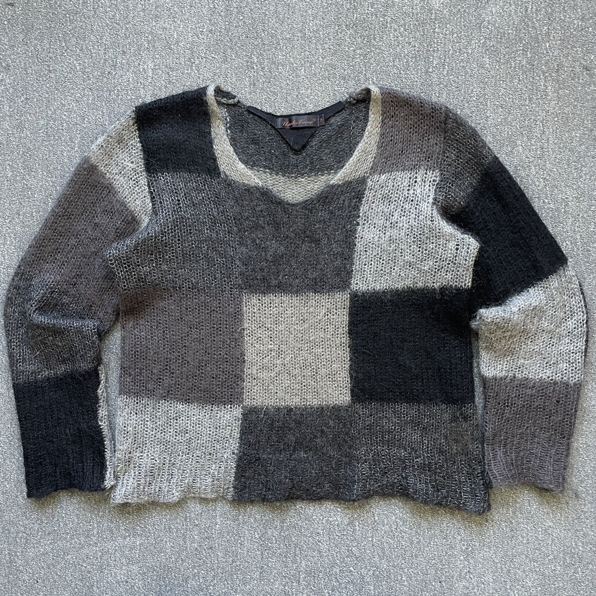 Undercover Undercover SS06 Guruguru Mohair Patchwork Sweater Size US M / EU 48-50 / 2 - 1 Thumbnail