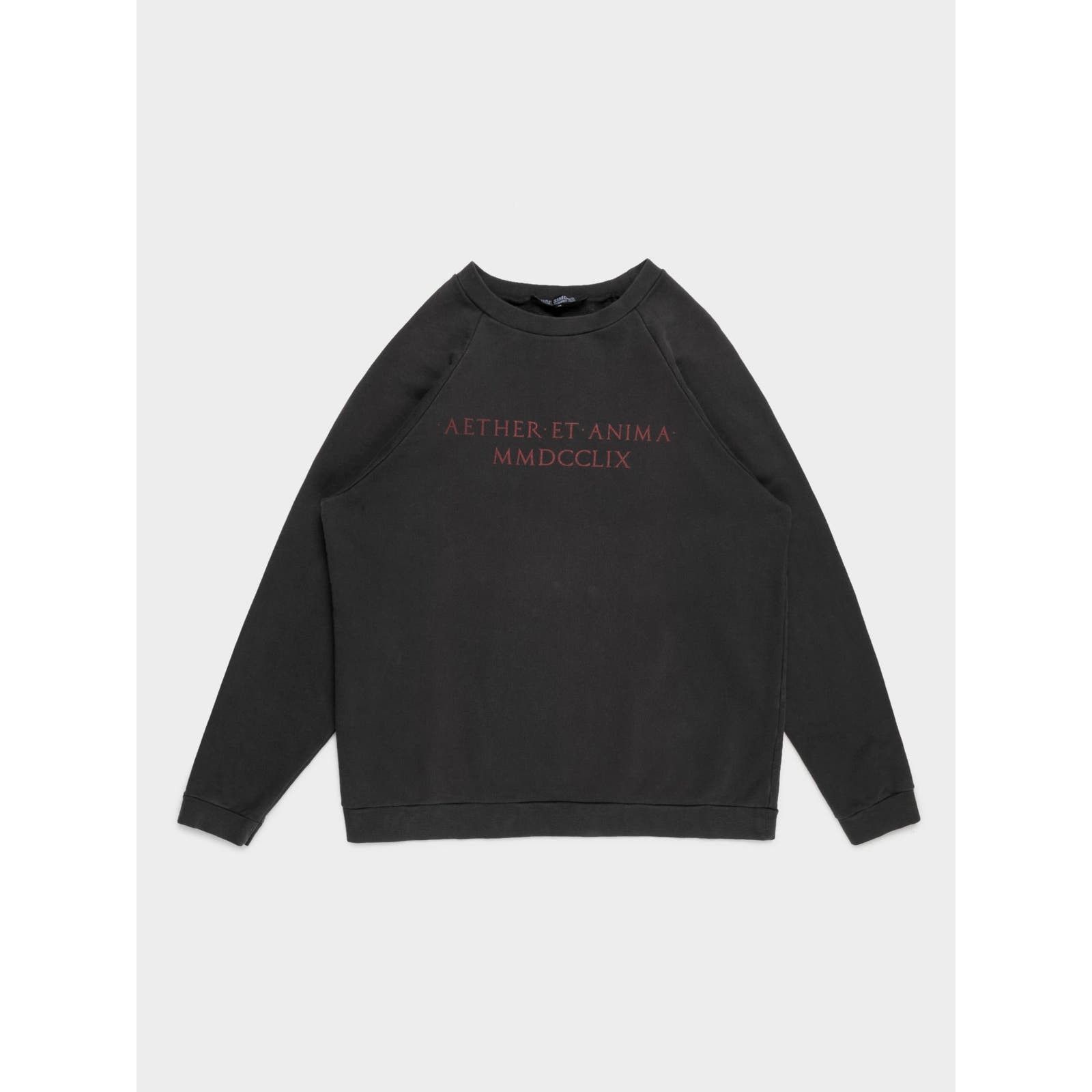 image of Raf Simons Ss06 'icarus' Aether Crewneck in Black, Men's (Size Medium)