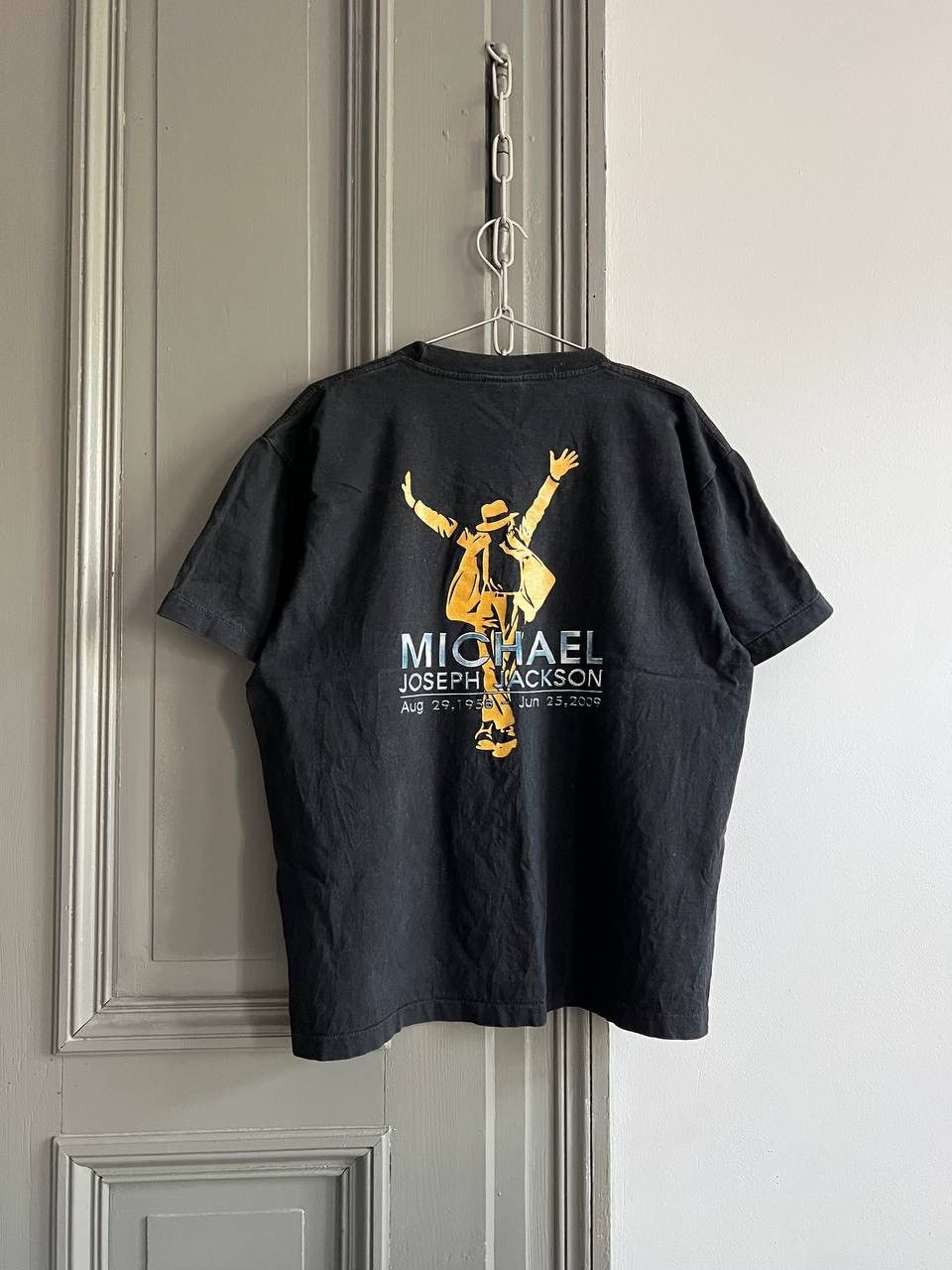 Band Tees Vintage Single Stitch 1958-2009 Michael Jackson King Of Pop Size US XL / EU 56 / 4 - 7 Thumbnail