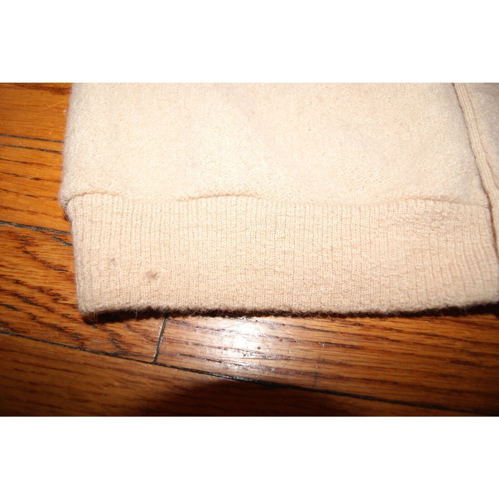 Other VTG 60s Arnold Palmer Alpaca Wool Cardigan Sweater L Holes Size US L / EU 52-54 / 3 - 7 Thumbnail