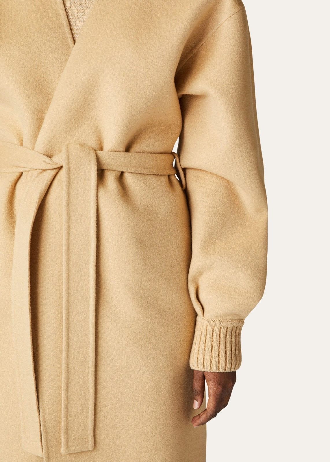 Loro Piana o1srvl11e1124 Cashmere Coat in Camel Size M / US 6-8 / IT 42-44 - 5 Thumbnail
