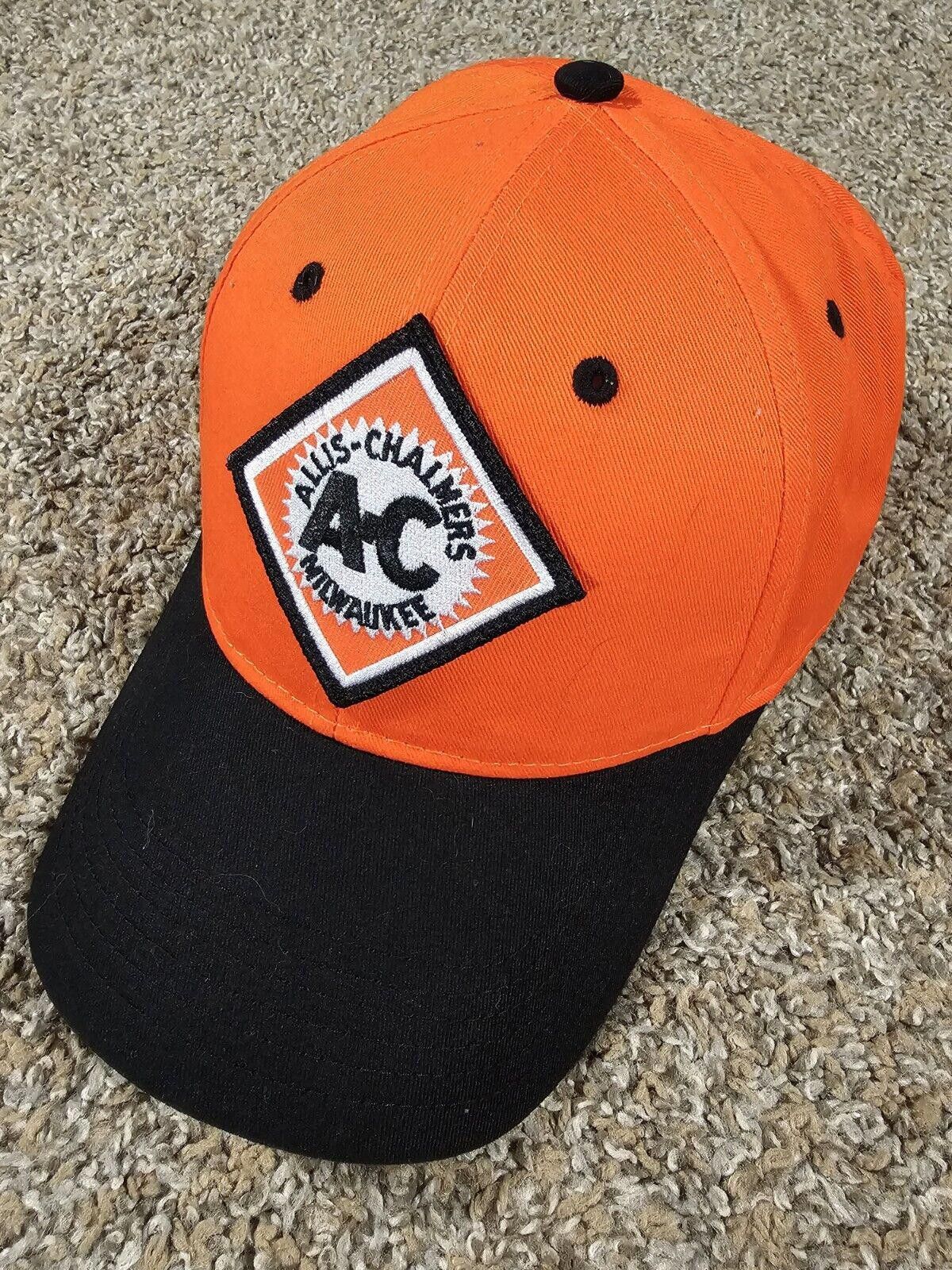 Designer Allis Chalmers Milwaukee Logo Orange Black OTTO Snapback Size ONE SIZE - 1 Thumbnail