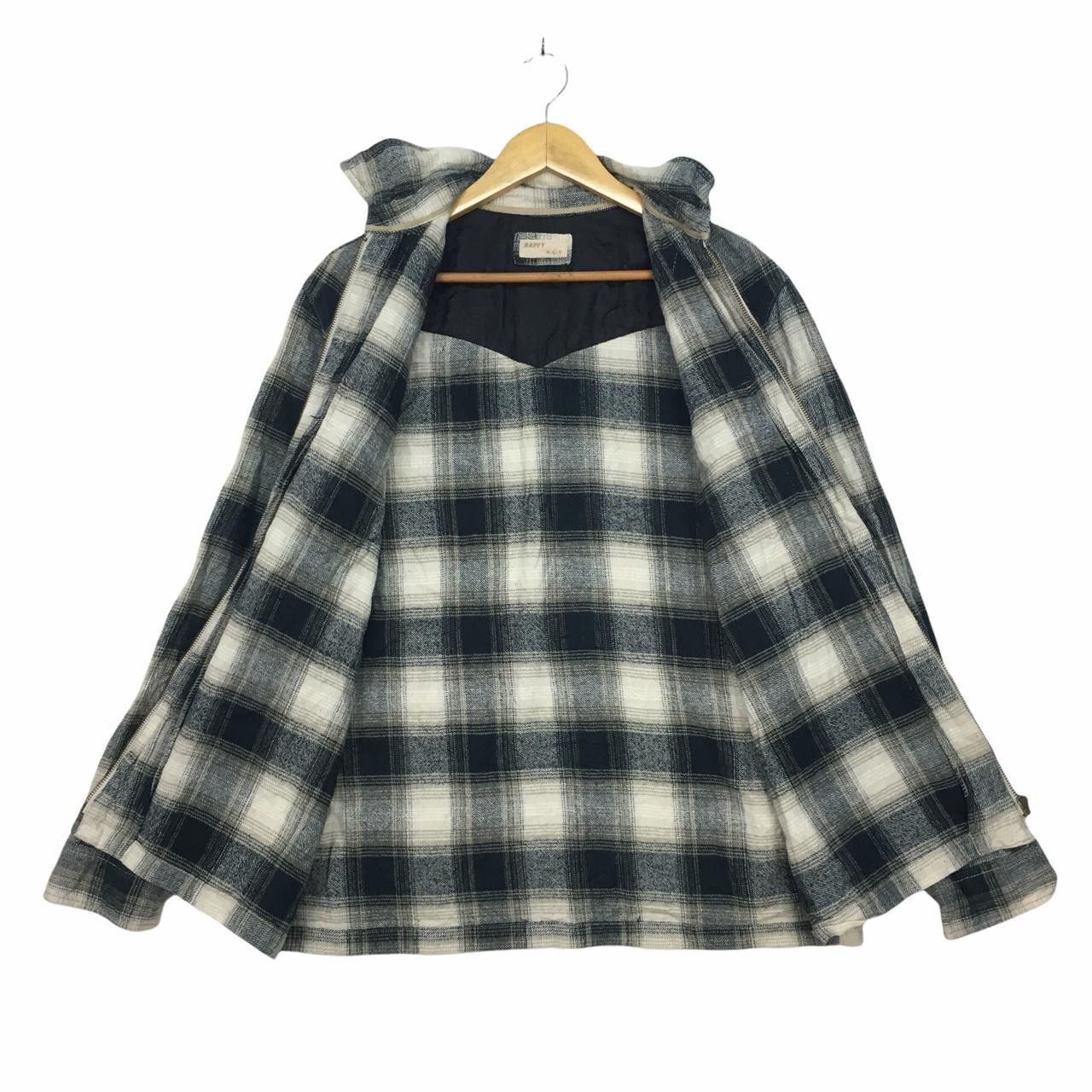 Japanese Brand Vtg Japanese Brand BAFFY Zip Up Long Sleeve Plaid Shirt Size US L / EU 52-54 / 3 - 2 Thumbnail