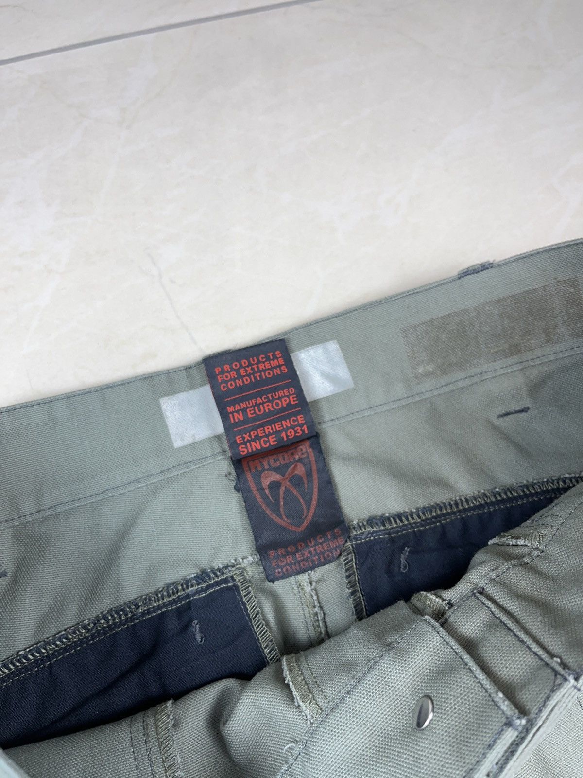 Japanese Brand × Vintage ➕ vintage made in eu double knee trousers workwear rave Size US 34 / EU 50 - 4 Thumbnail