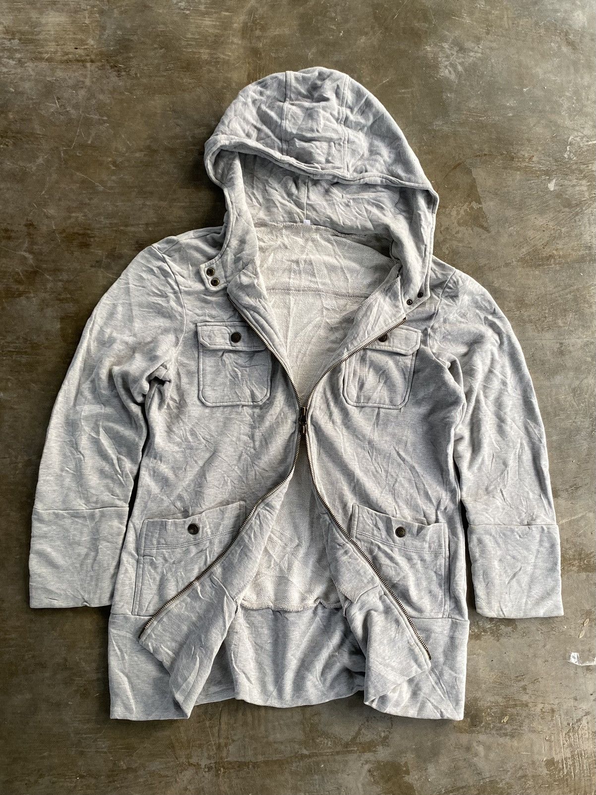Hysteric Glamour × Japanese Brand × Vintage Japanes n, Multi pocket zip Hoodie Like Hysteric Glamour Size US L / EU 52-54 / 3 - 6 Thumbnail