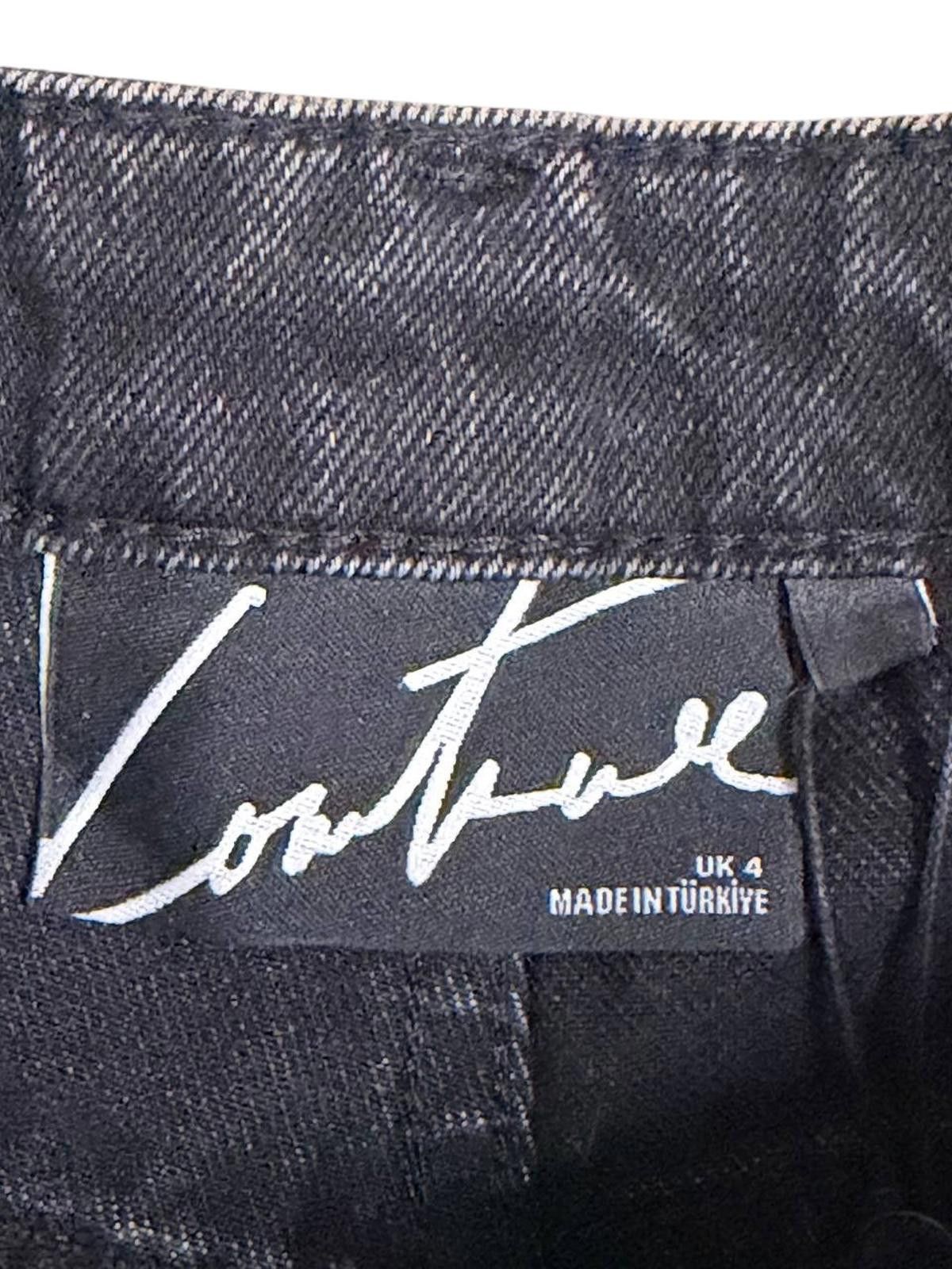 Other Couture Club Womens High Waisted Straight Jeans - Size UK 4 Size 25" / US 0 / IT 36 - 3 Thumbnail