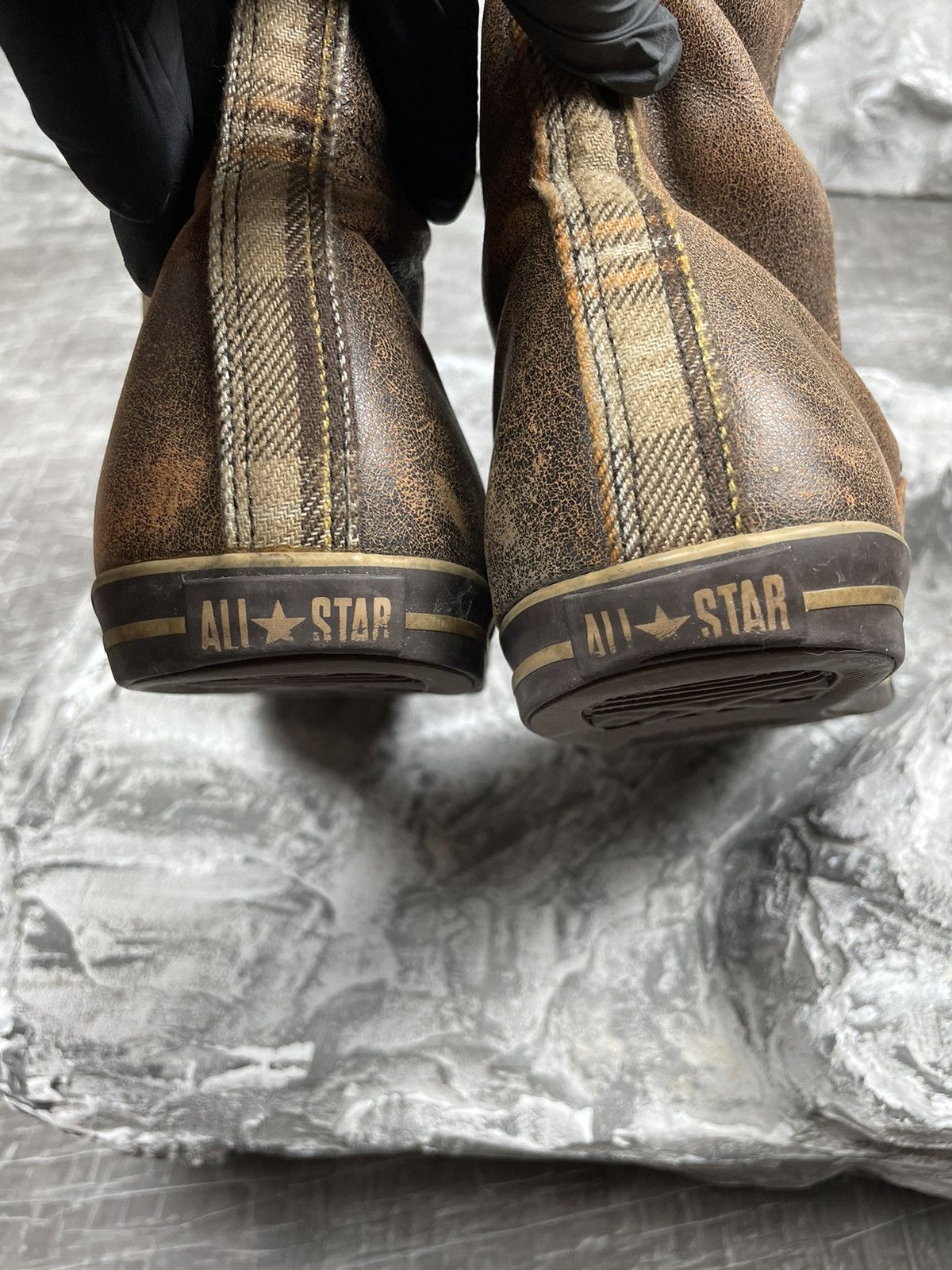 Converse Converse Leather Moto Wrestling High Boots Shoes Y2K Size US 10 / IT 40 - 9 Thumbnail