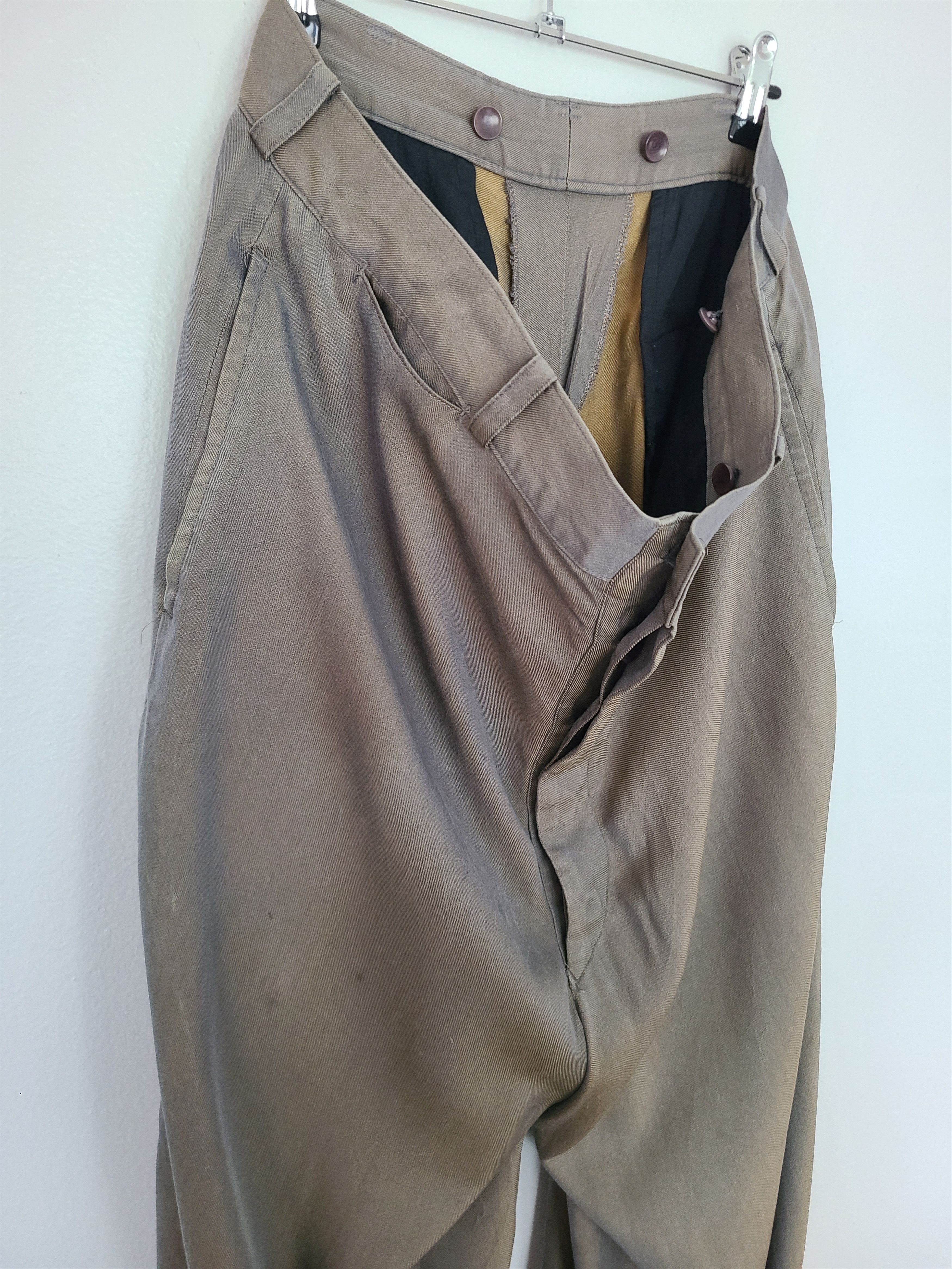 Yohji Yamamoto Iridescent Cupro Wide Pants Size US 34 / EU 50 - 8 Thumbnail