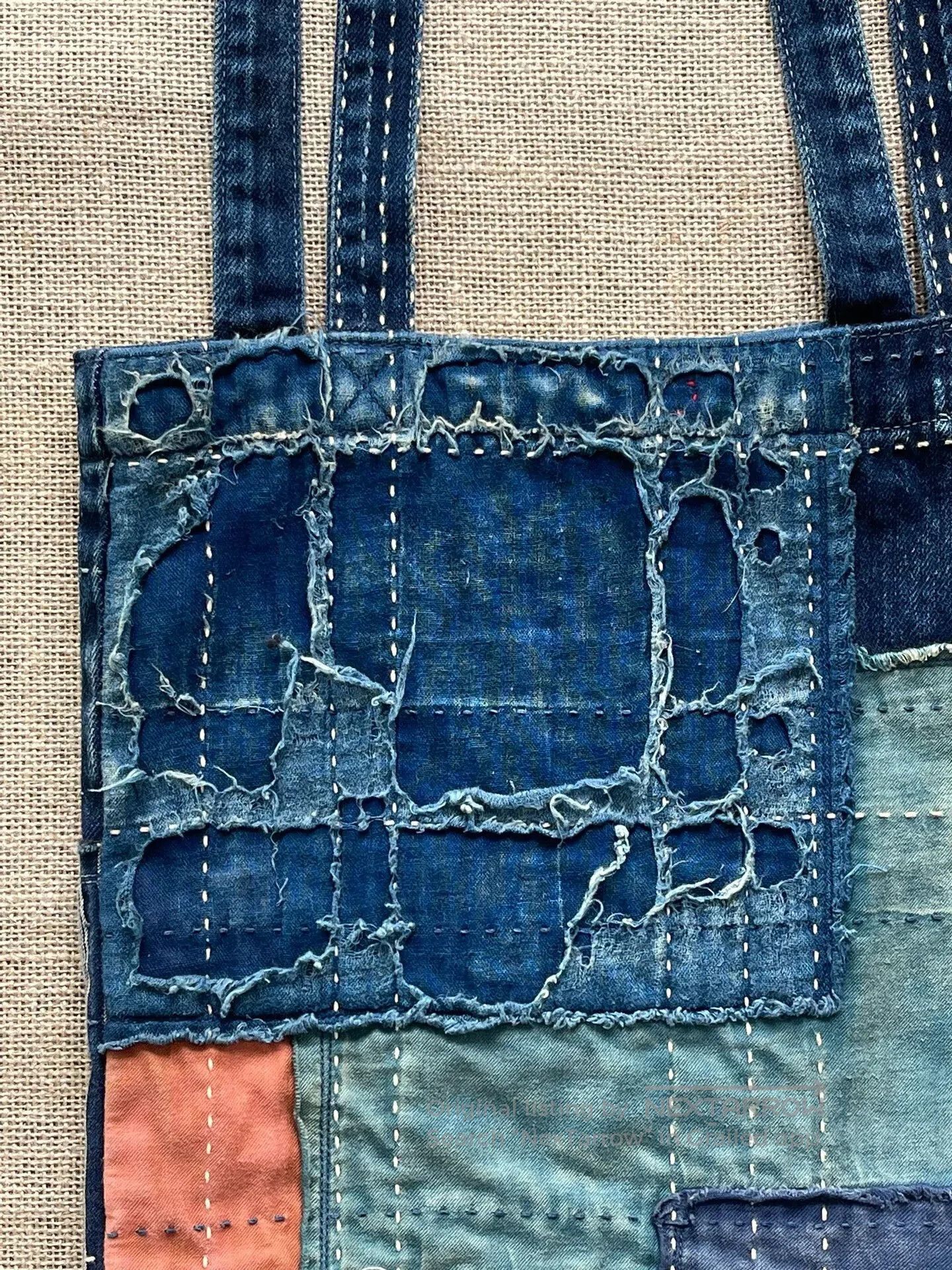Kapital KAPITAL BORO Tote Bag. Size ONE SIZE - 5 Thumbnail