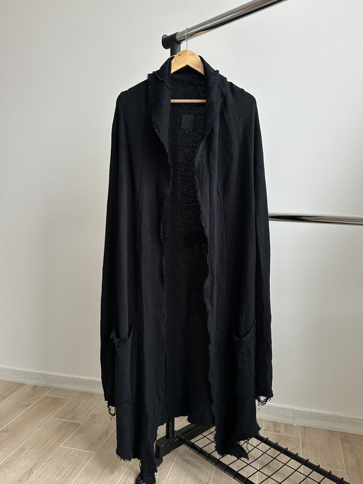 Thom Krom Thom Krom M SJ 137 Asymmetric Avant Garde Long Cardigan Size US M / EU 48-50 / 2 - 1 Thumbnail