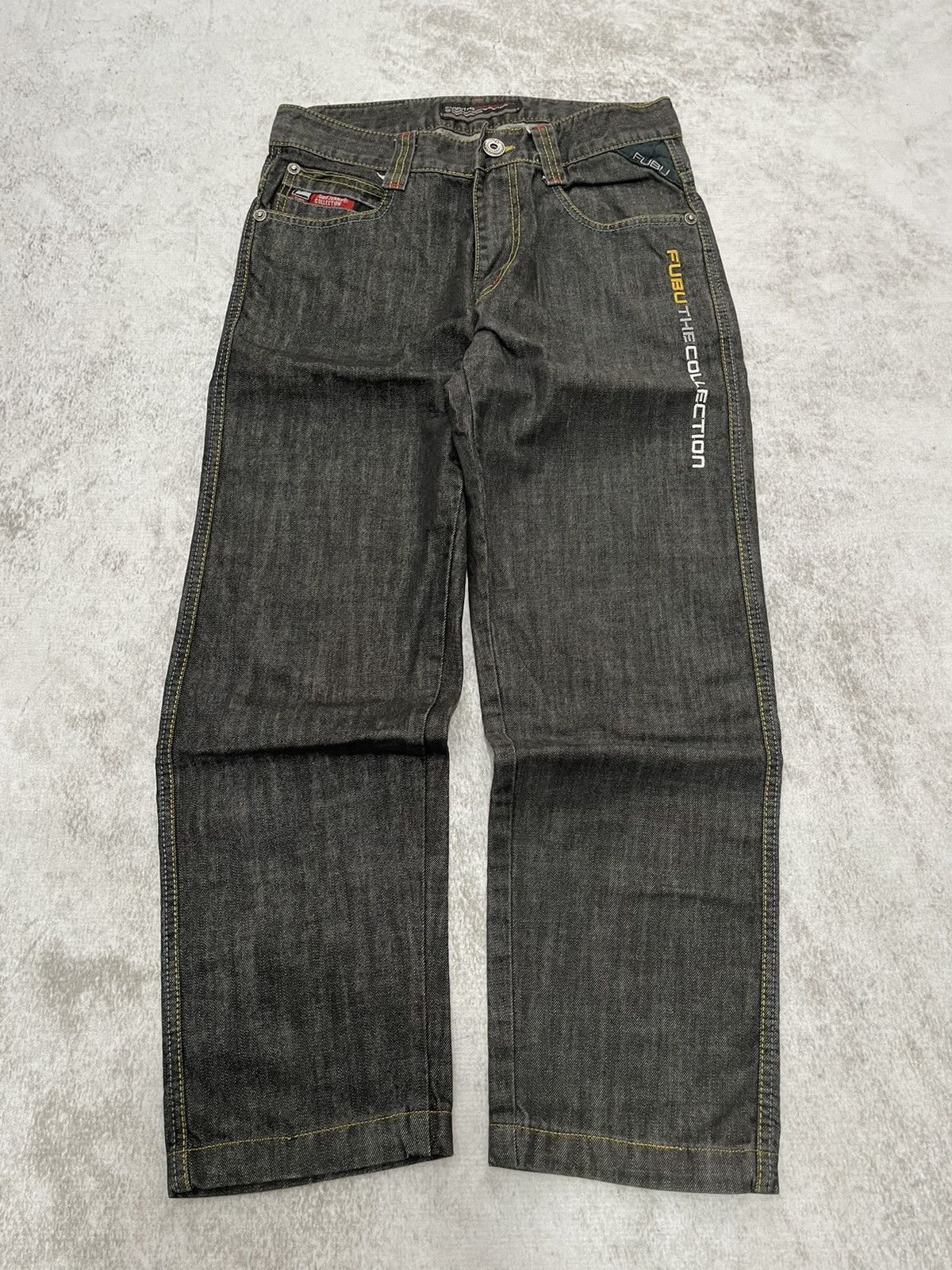 Hysteric Glamour × If Six Was Nine × Le Grande Bleu (L.G.B.) 2000s Fubu poem jnco denim y2k style Size US 29 - 1 Thumbnail