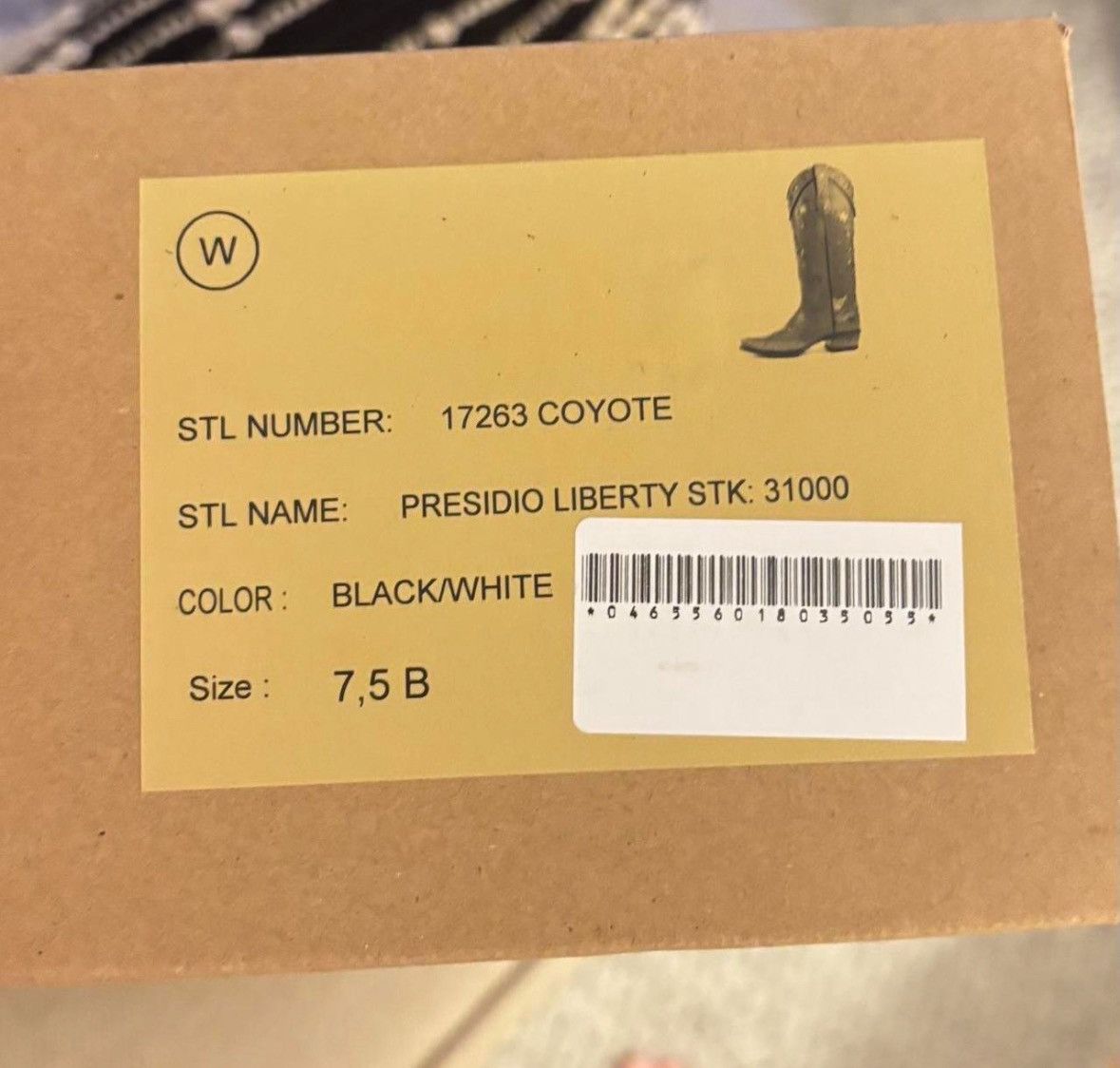 Double D Ranch Ranch Road Liberty Cowboy Boots - 7.5 Size US 7.5 / IT 37.5 - 4 Thumbnail