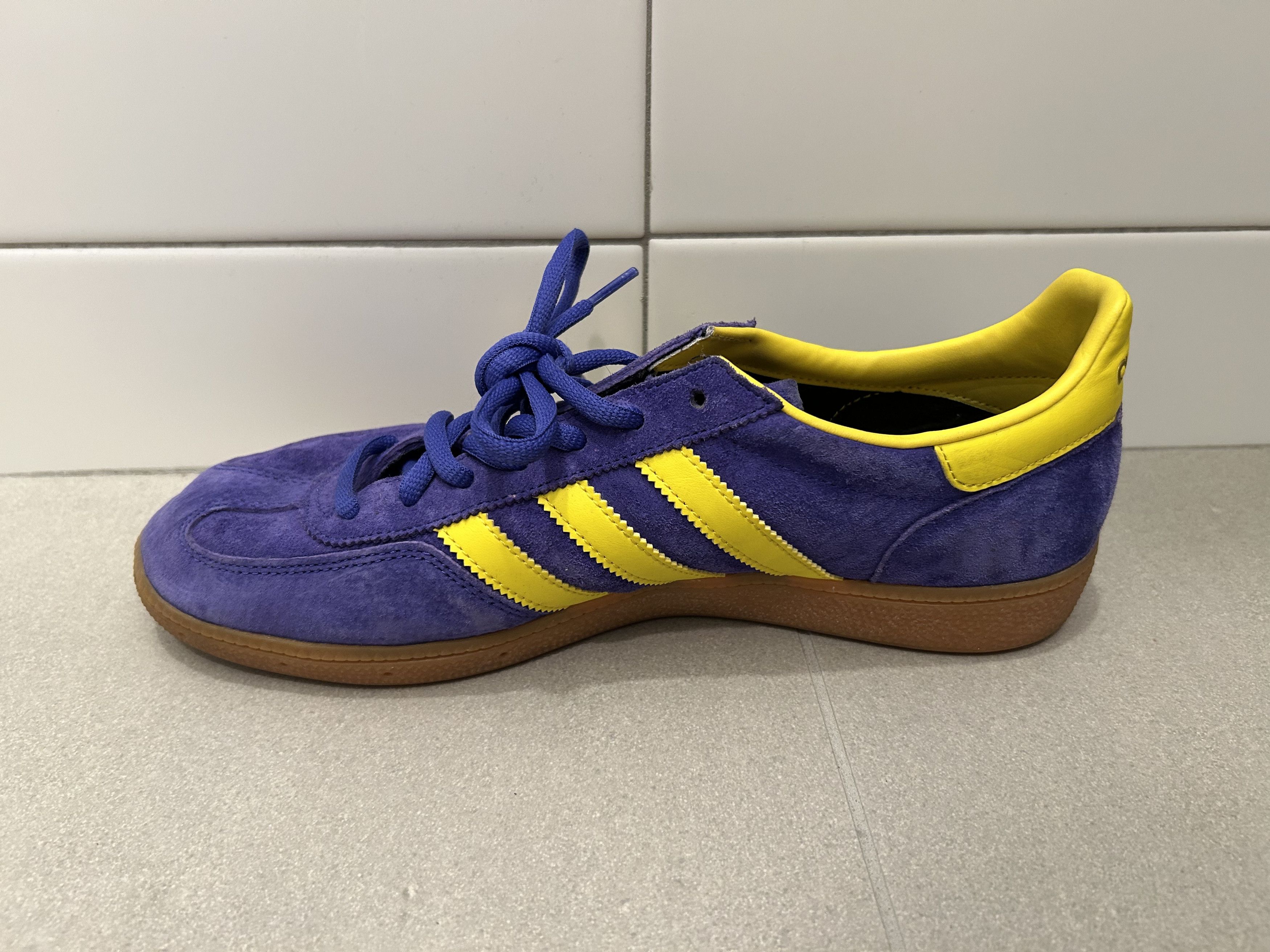 Adidas Adidas Spezial - Unique Purple and Yellow colorway Size US 9.5 / EU 42-43 - 7 Thumbnail
