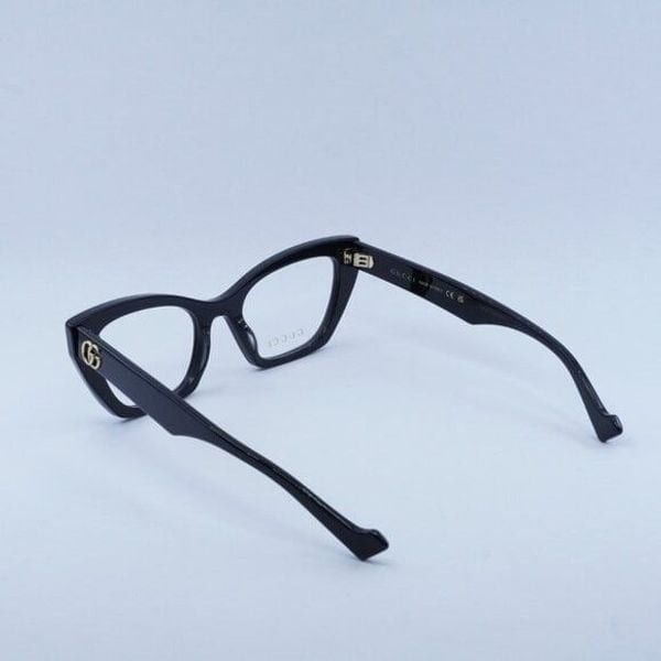 Gucci New Gucci GG1334O 001 Eyeglasses - Black Frame Size ONE SIZE - 5 Thumbnail