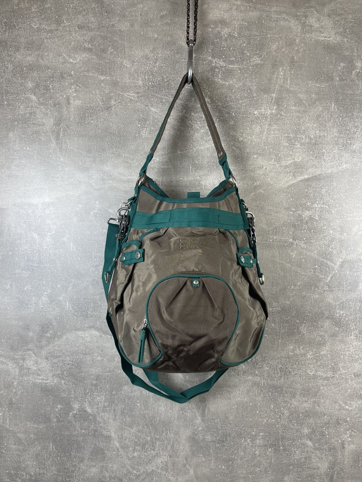 George Gina & Lucy George Gina & Lucy Socalicali Shoulder Bag Gray GG&L Studio Size ONE SIZE - 1 Thumbnail