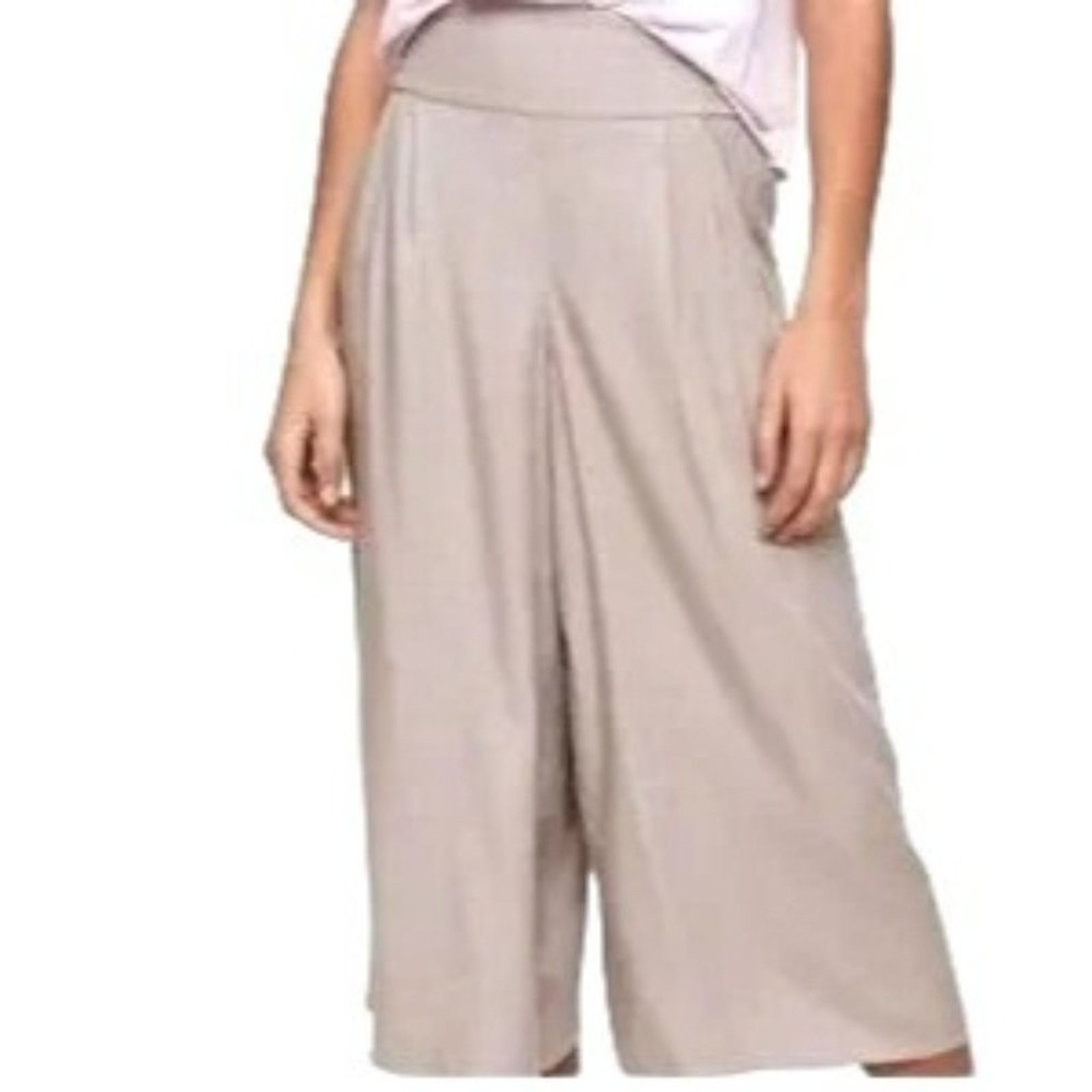 Aritzia Aritzia Sunday Best Sullivan Beige Linen Pants Medium Size 30" / US 8 / IT 44 - 1 Thumbnail