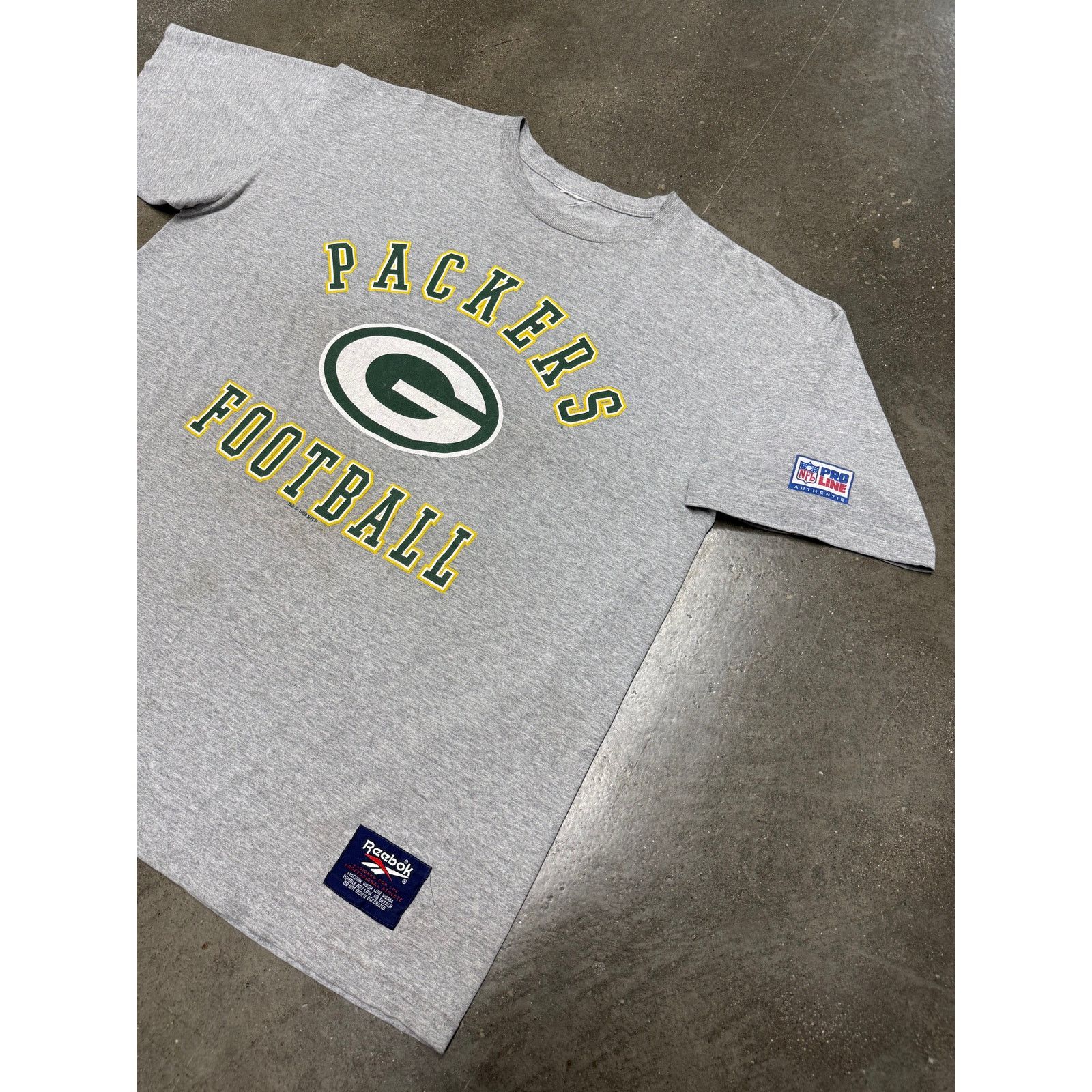 Reebok 1998 Green Bay Packers Vintage Reebok T-Shirt Size US XL / EU 56 / 4 - 4 Thumbnail