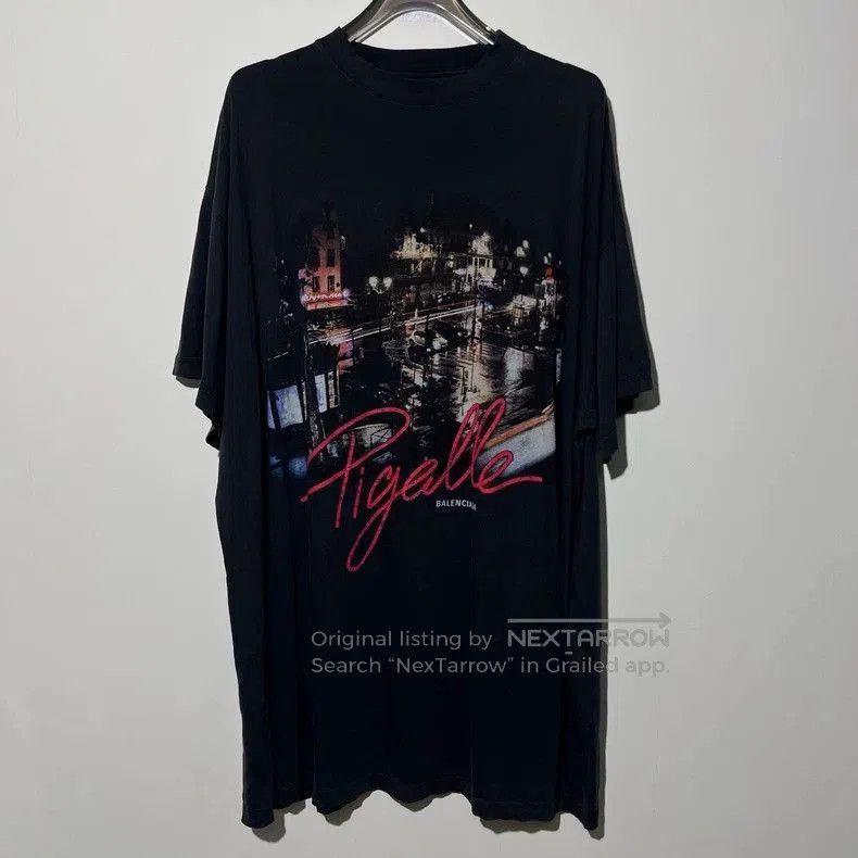 Balenciaga Balenciaga 24SS Black City Print Tee. Size US XXL / EU 58 / 5 - 1 Thumbnail