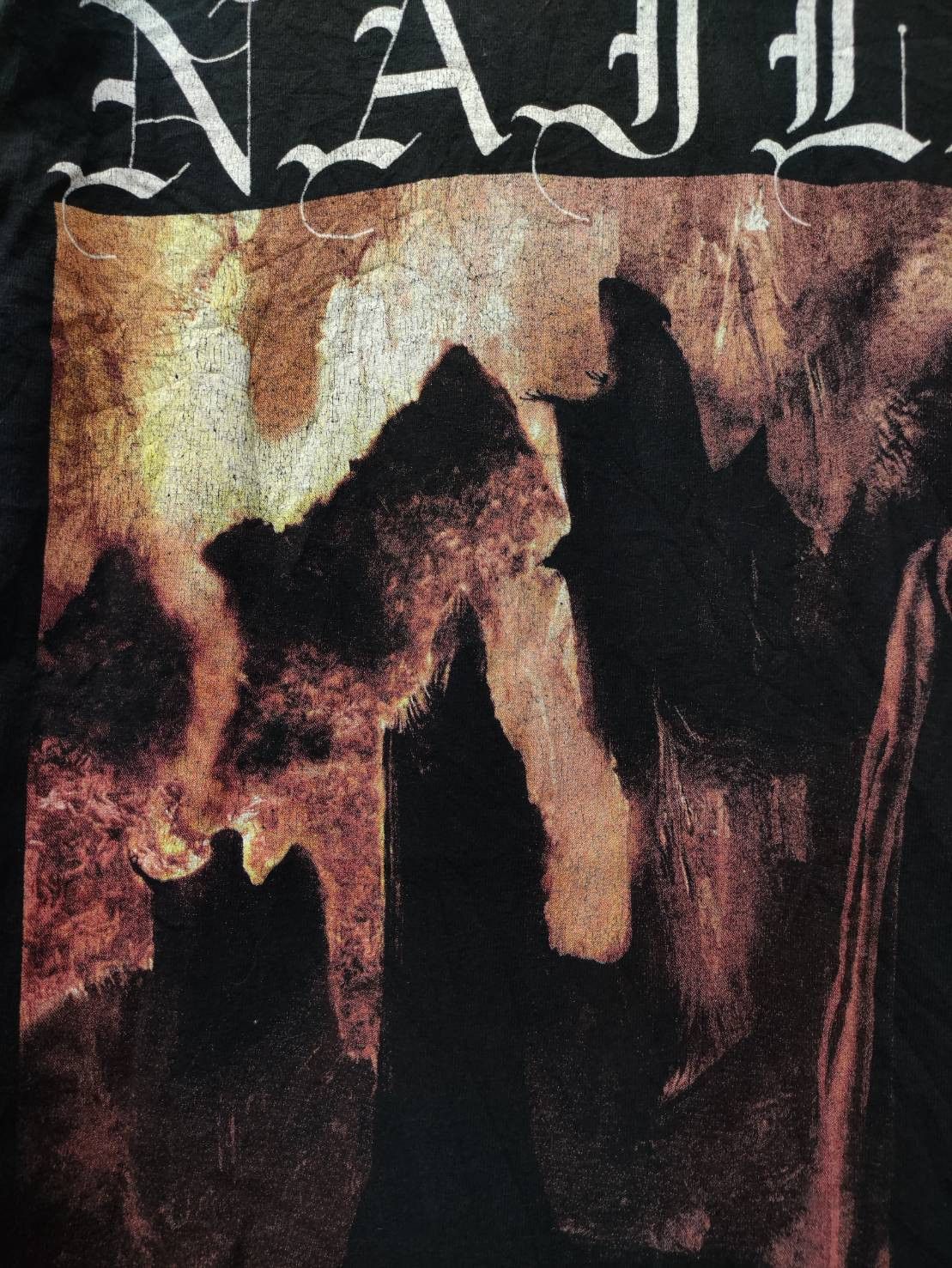 Band Tees Vtg Nails Band " Abandon all Life " Album Promo T-Shirt Size US L / EU 52-54 / 3 - 8 Thumbnail
