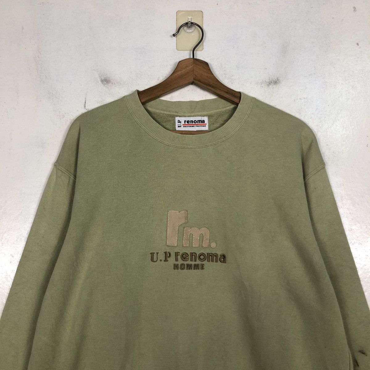 Japanese Brand 📌Vintage Sweatshirt Crewneck UP Renoma Size US L / EU 52-54 / 3 - 5 Thumbnail