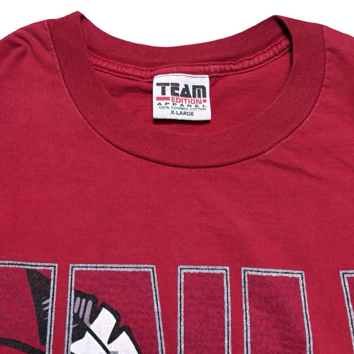 Other Vintage 90s UNLV Rebels Graphic T Shirt Red XL Size US XL / EU 56 / 4 - 3 Thumbnail
