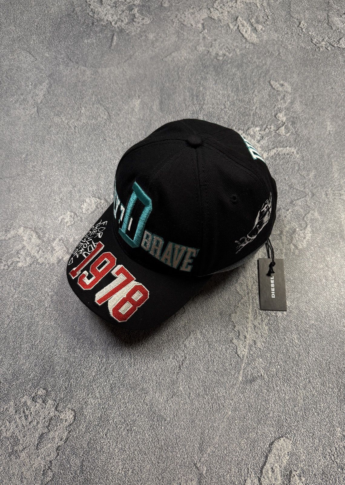 Diesel NEW!!! Diesel Double cap Crazy With Big logo Size ONE SIZE - 1 Thumbnail