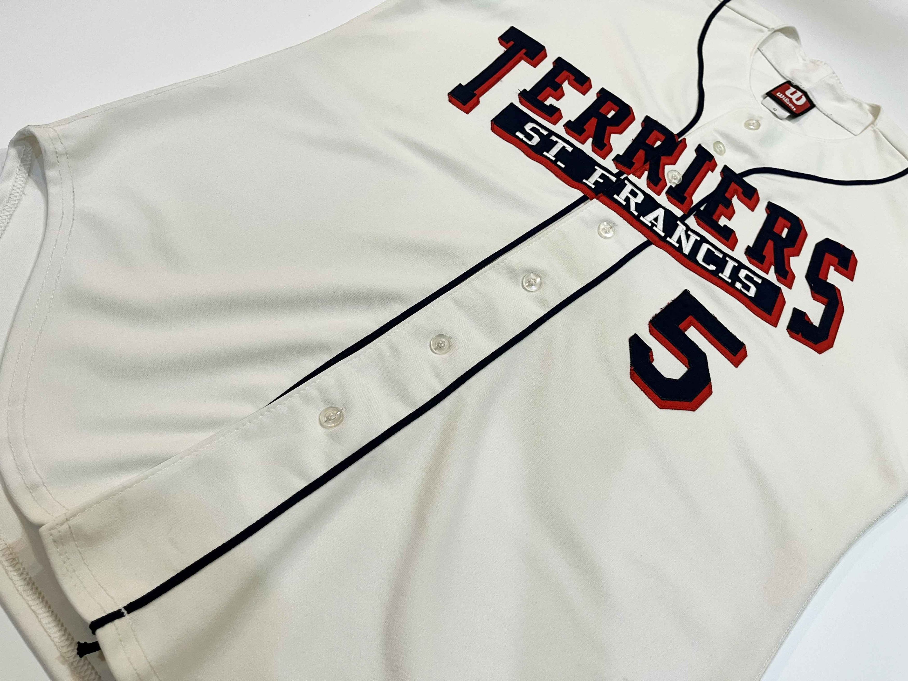Wilson Vintage Wilson St. Francis Terriors #5 NCAA Baseball Jersey Size US L / EU 52-54 / 3 - 9 Thumbnail