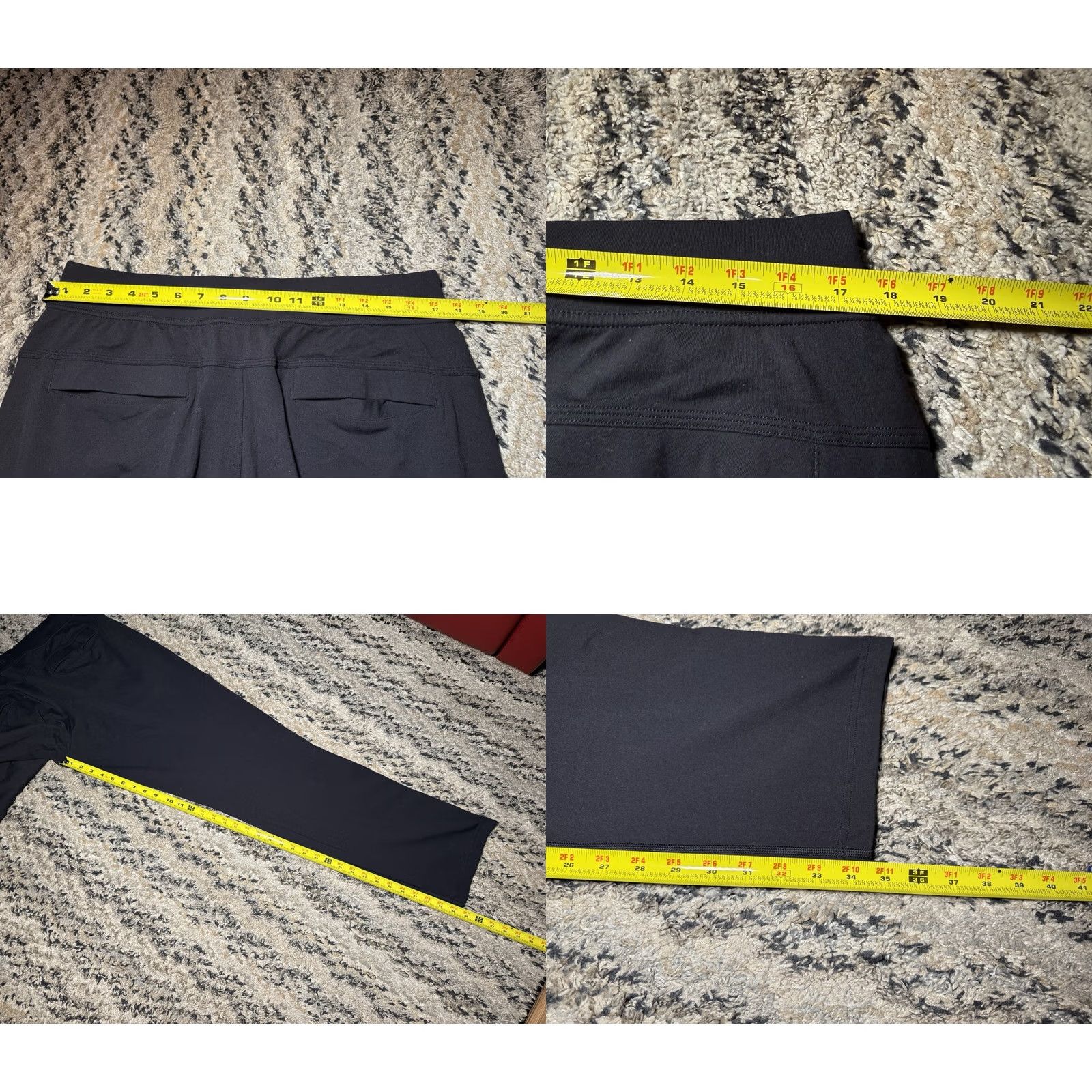 Lululemon Lululemon Mens Black Training Pants XL Workout Surge Straight Stretch Phantoms Pants Track Size US 36 / EU 52 - 9 Thumbnail