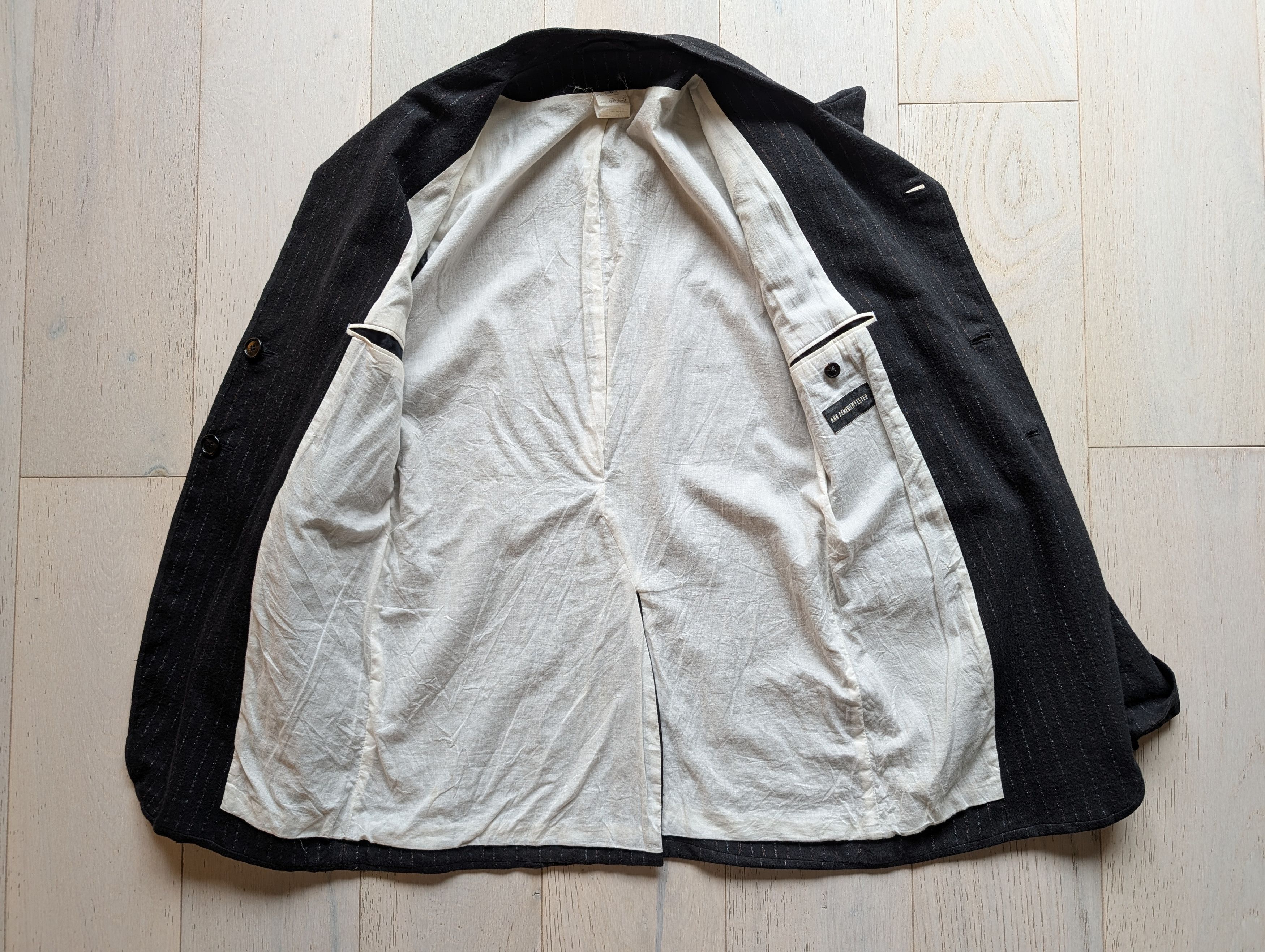 Ann Demeulemeester Striped SS09 Runway Blazer Size 46R - 2 Thumbnail